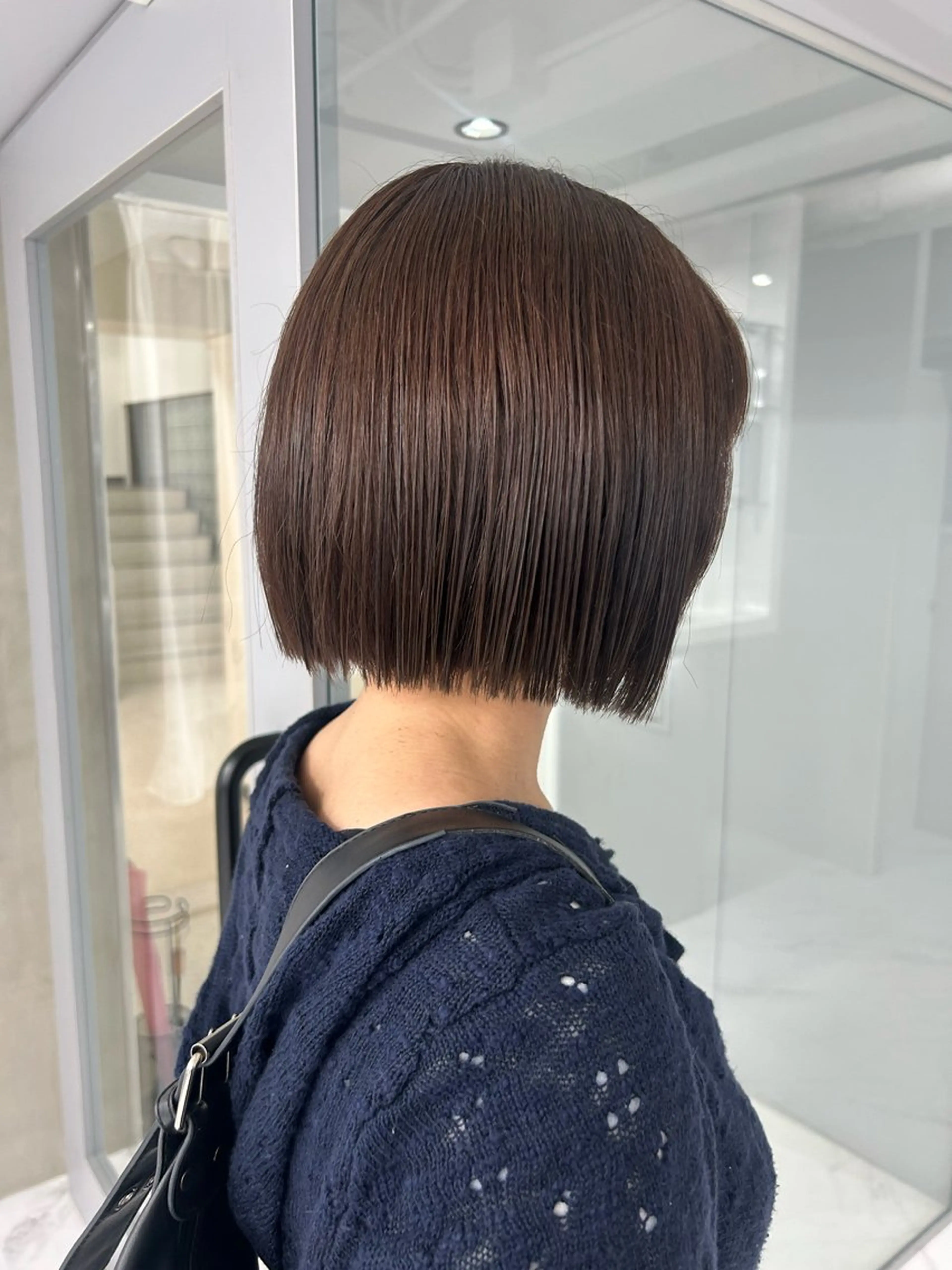 ショート ボブ にった みずきのヘアスタイル