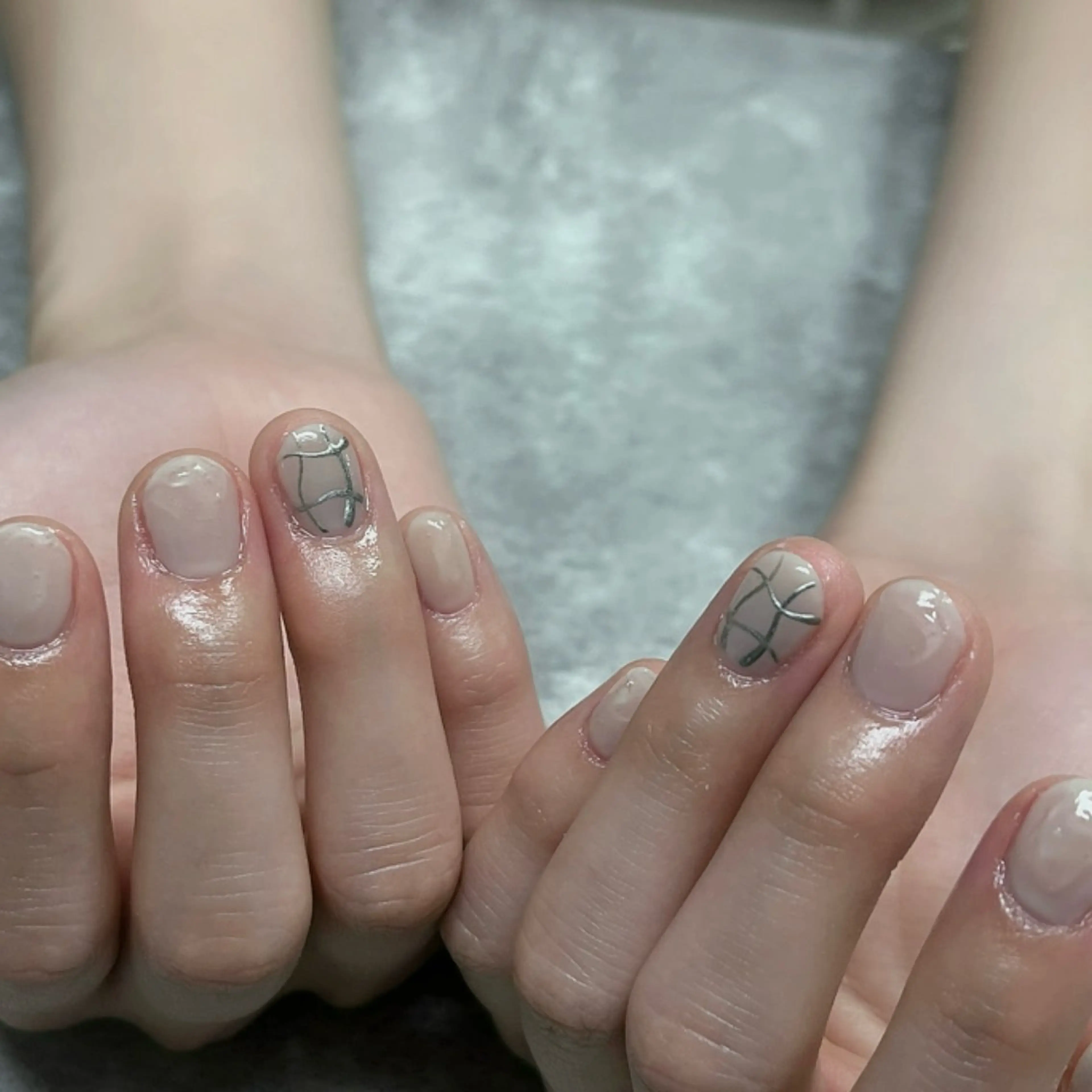 ネイル Protea きぬがわ らむのネイルデザイン