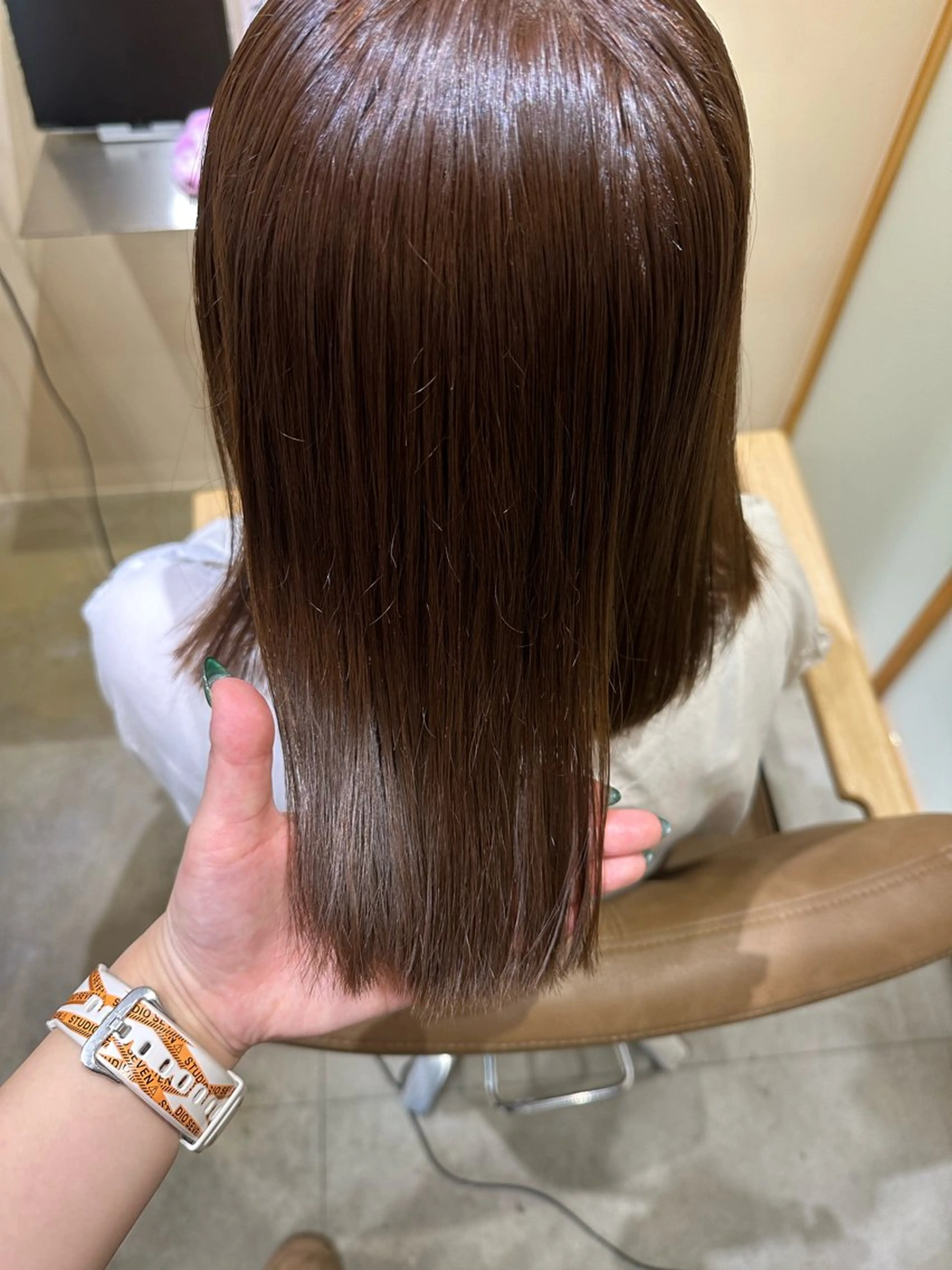 ミディアム Zina川口店所属・౨ৎ︎Zina 川口 KIRARI౨ৎのヘアスタイル