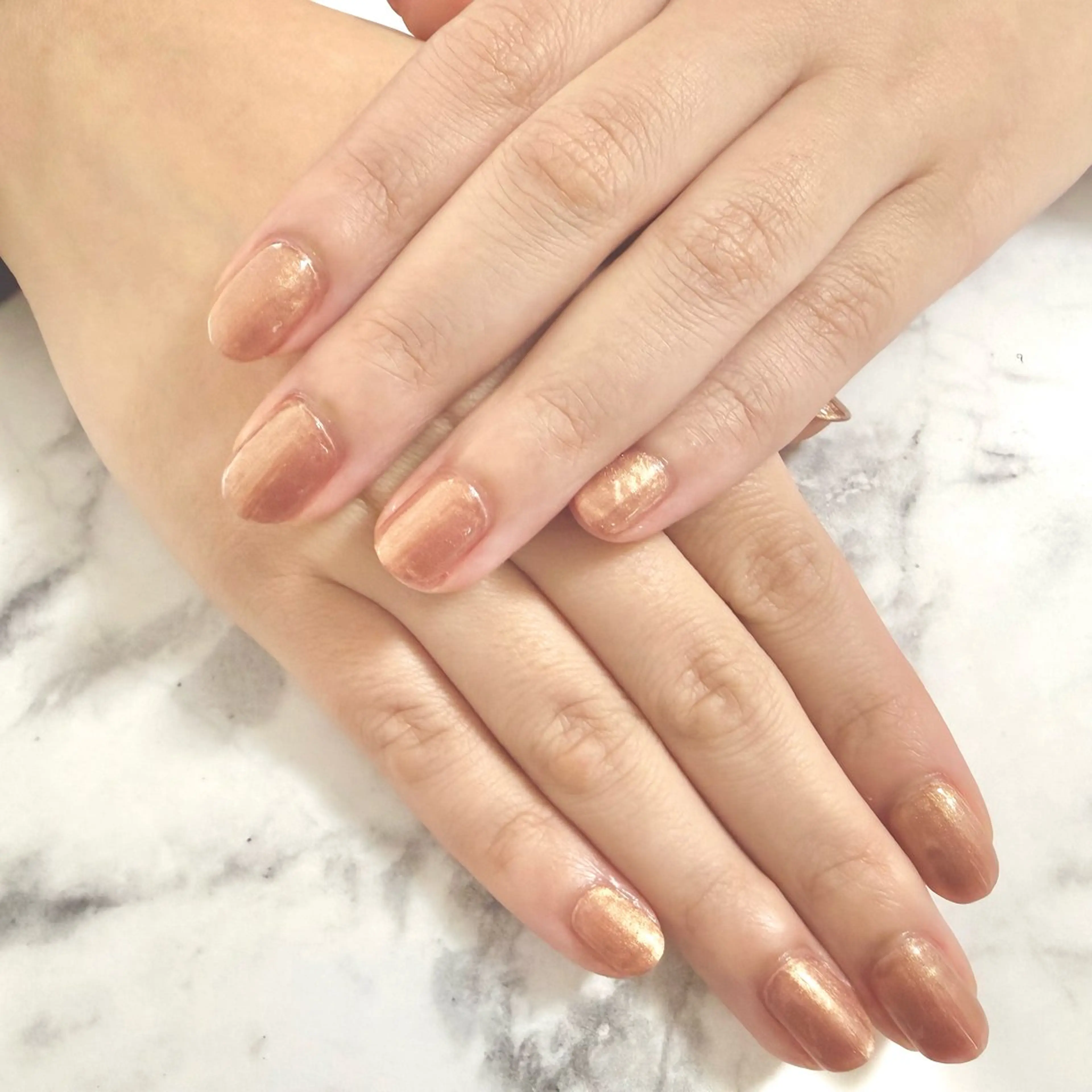 ネイル ハンドネイル Mint glow ABEのネイルデザイン