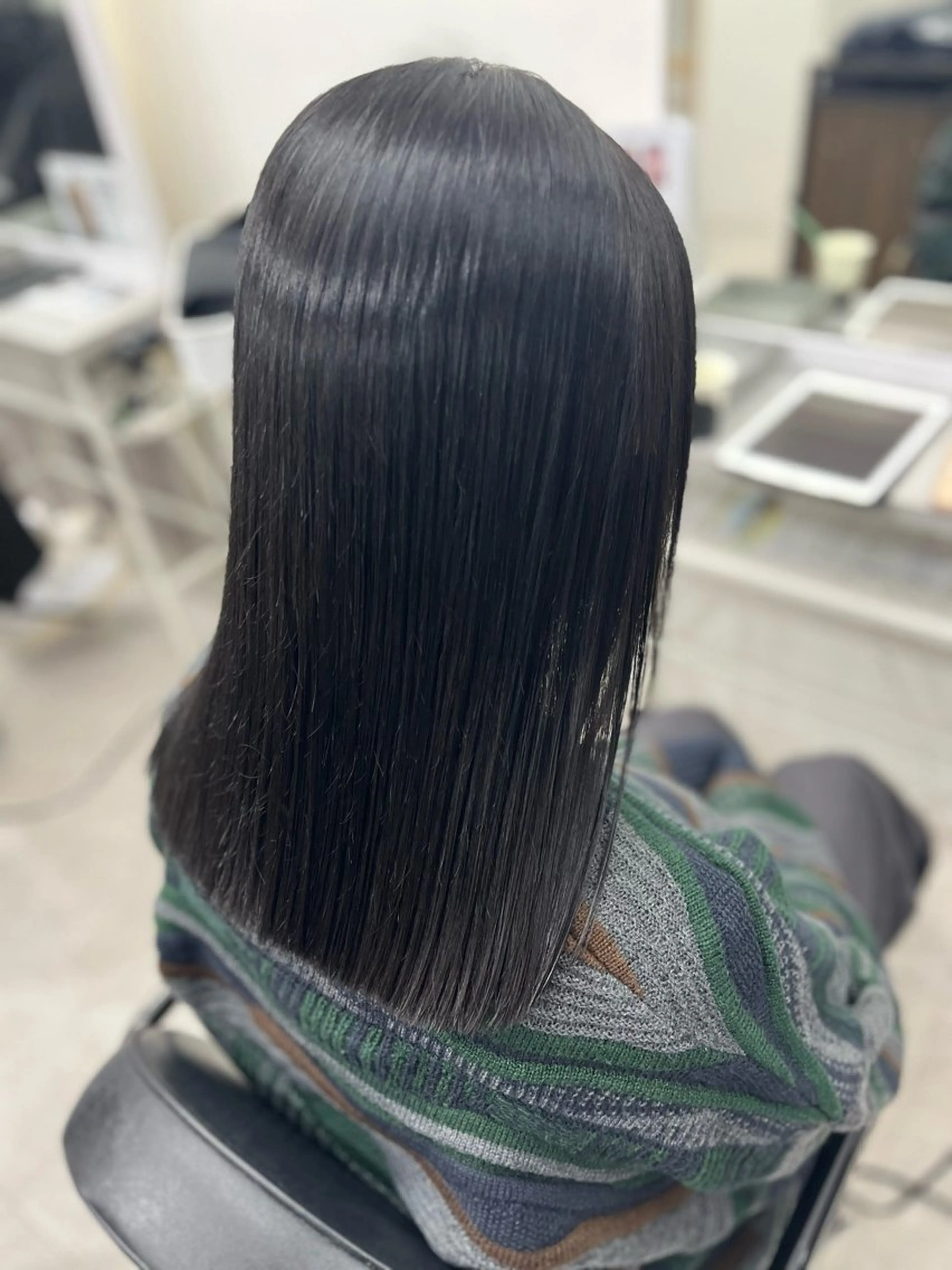 セミロング カラー カット ヘアカラー トリートメント 🫧ぷる艶カラー🫧 Yuubi🦩のヘアスタイル