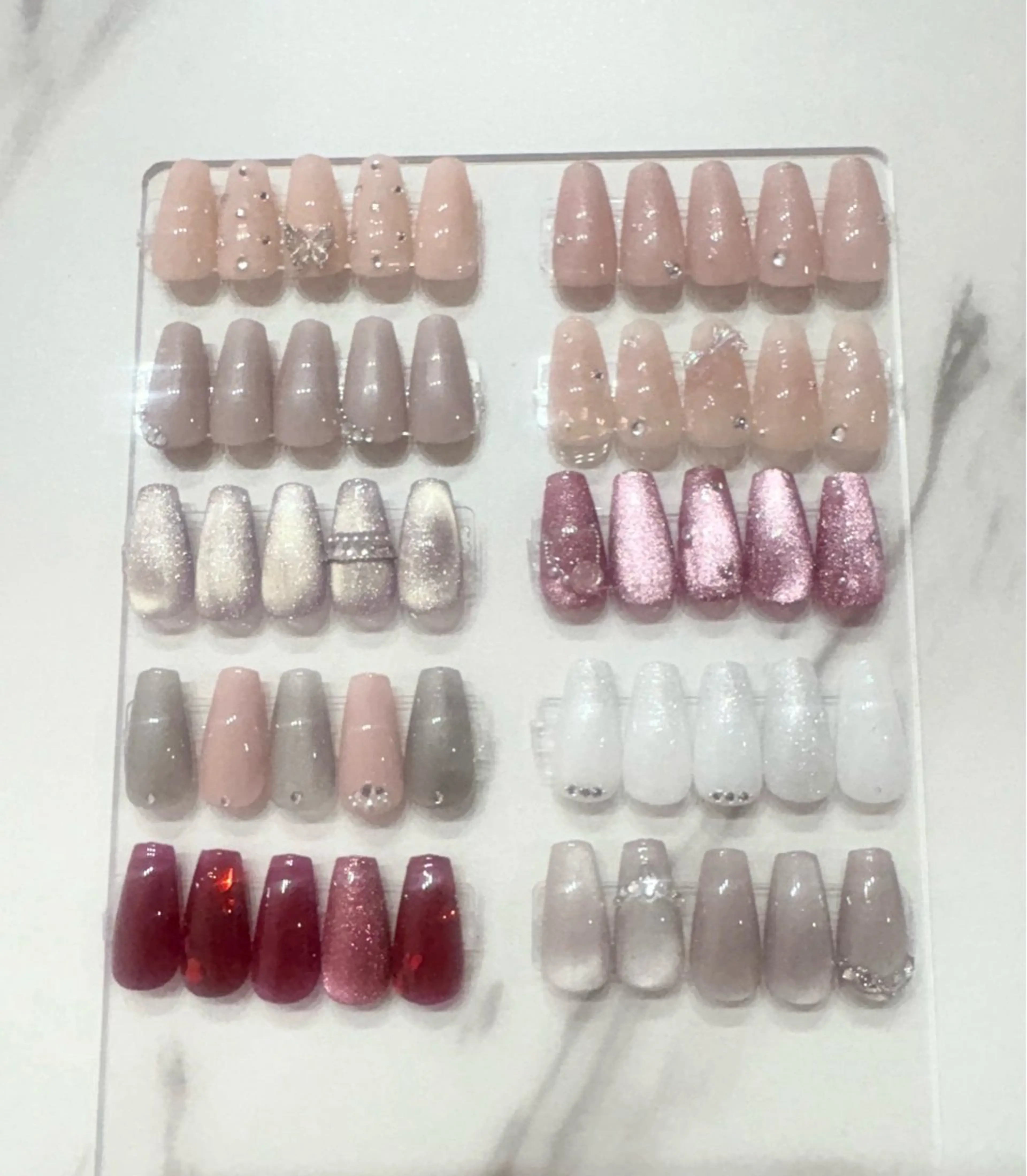 ネイル シンプルネイル ハンドネイル Poppo MEIのネイルデザイン