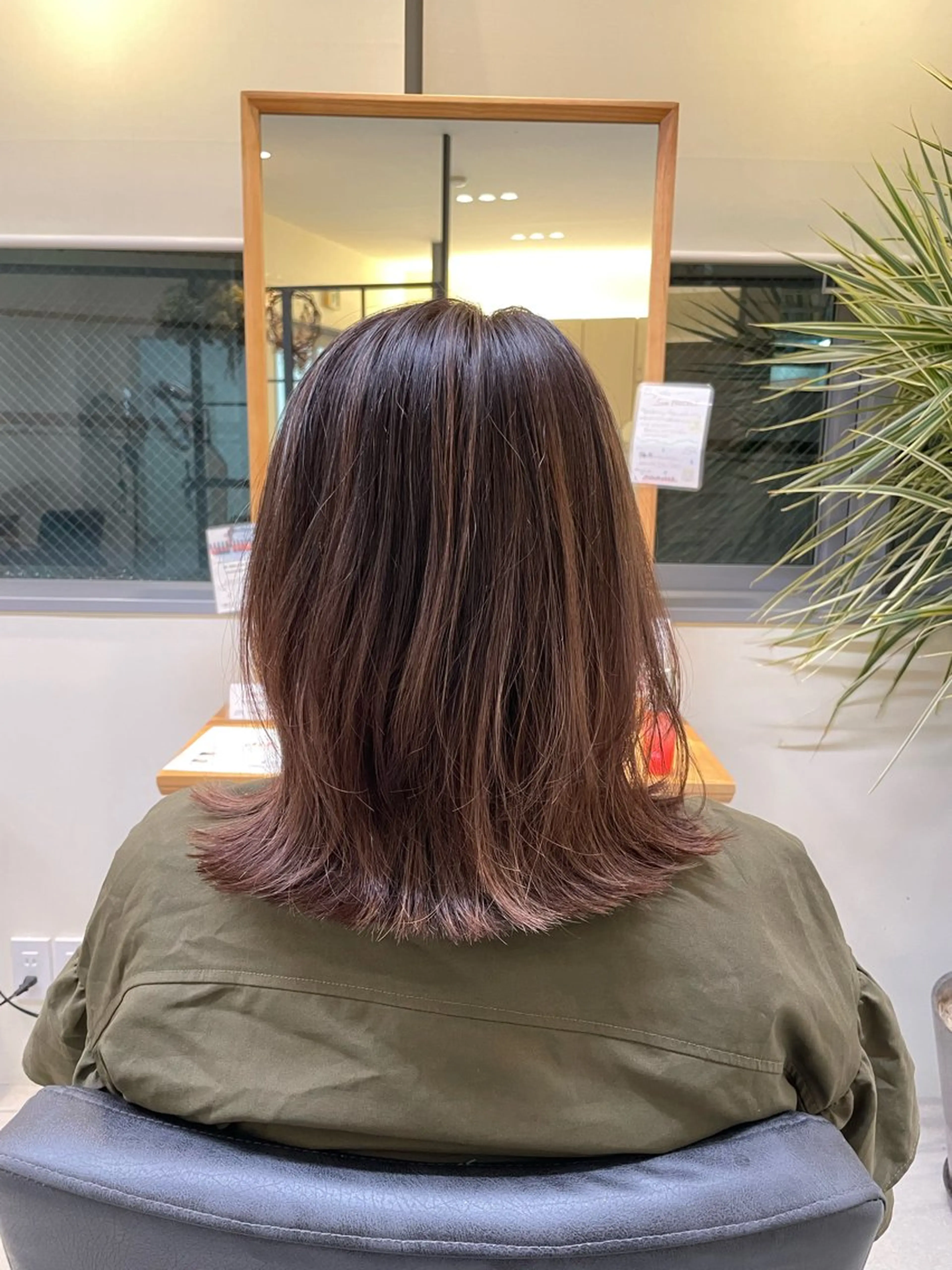 ミディアム Hair pocket ritta所属・坂田 汐里のヘアスタイル