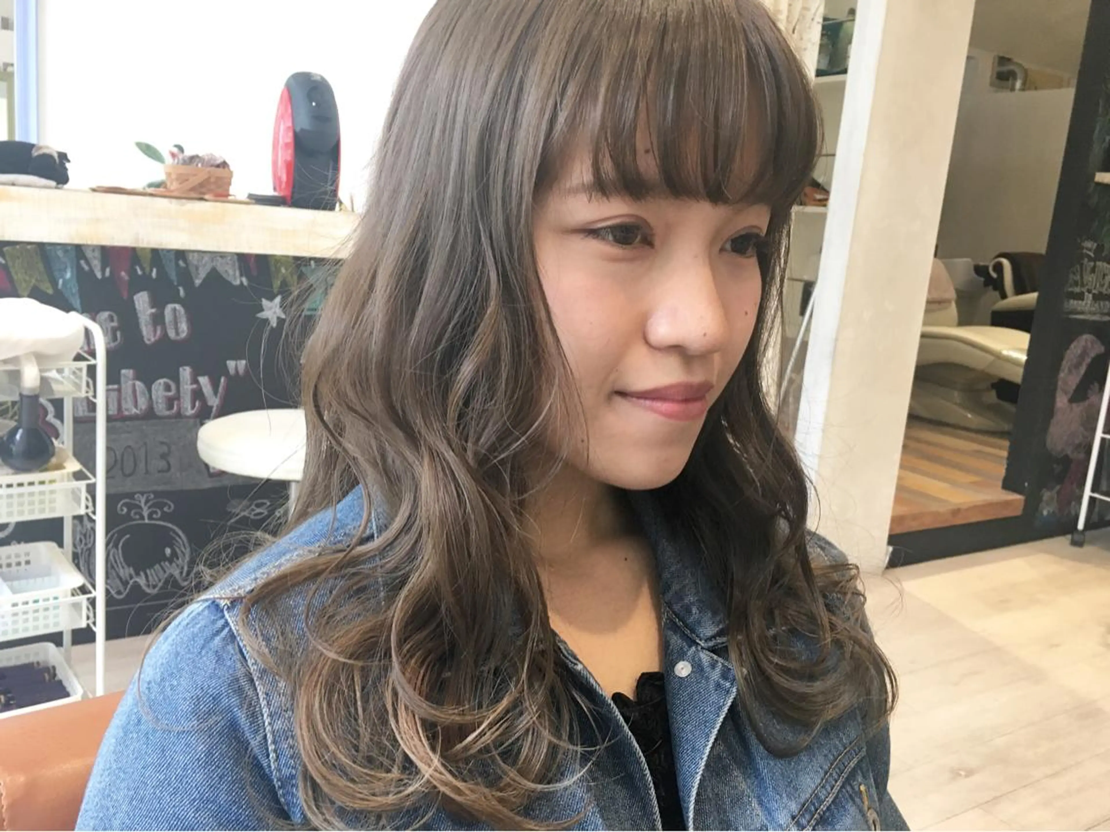 ロング カラー nakahara madokaのヘアスタイル