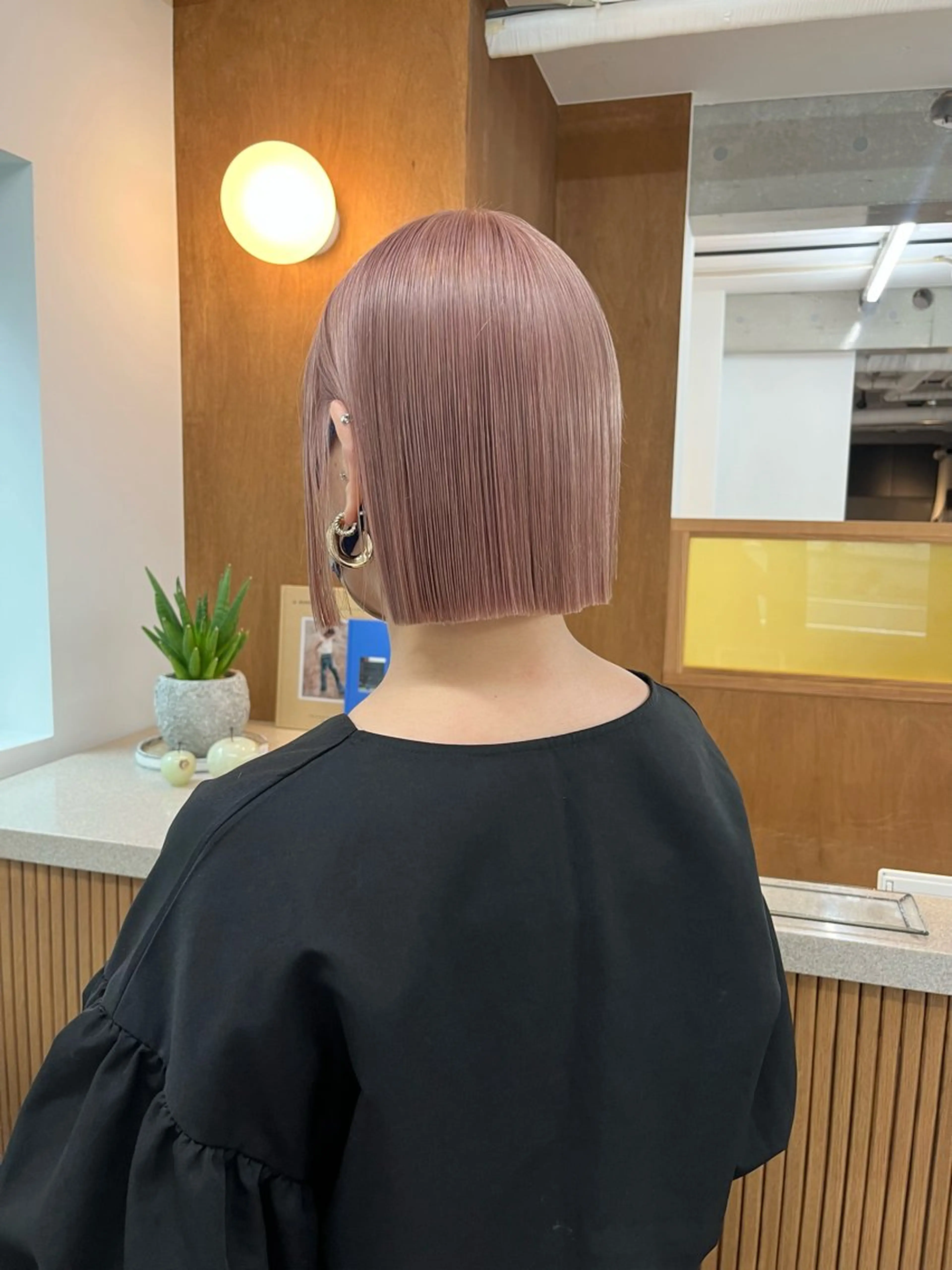 ショート ヘアカラー トリートメント 🌙透明感カラー✖︎ カンナ🌙のヘアスタイル