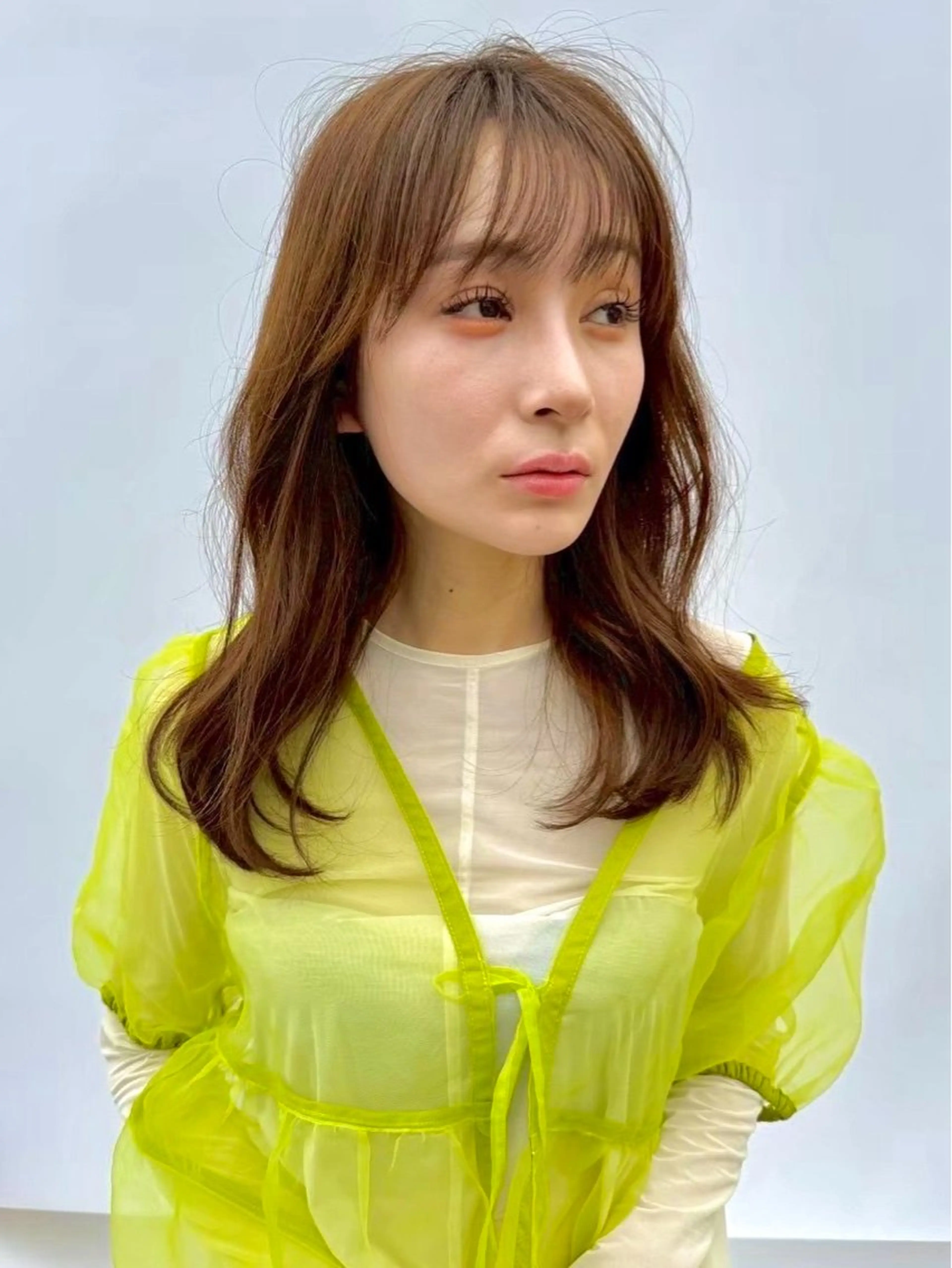 セミロング 【MOND】斎藤 竜雅のヘアスタイル