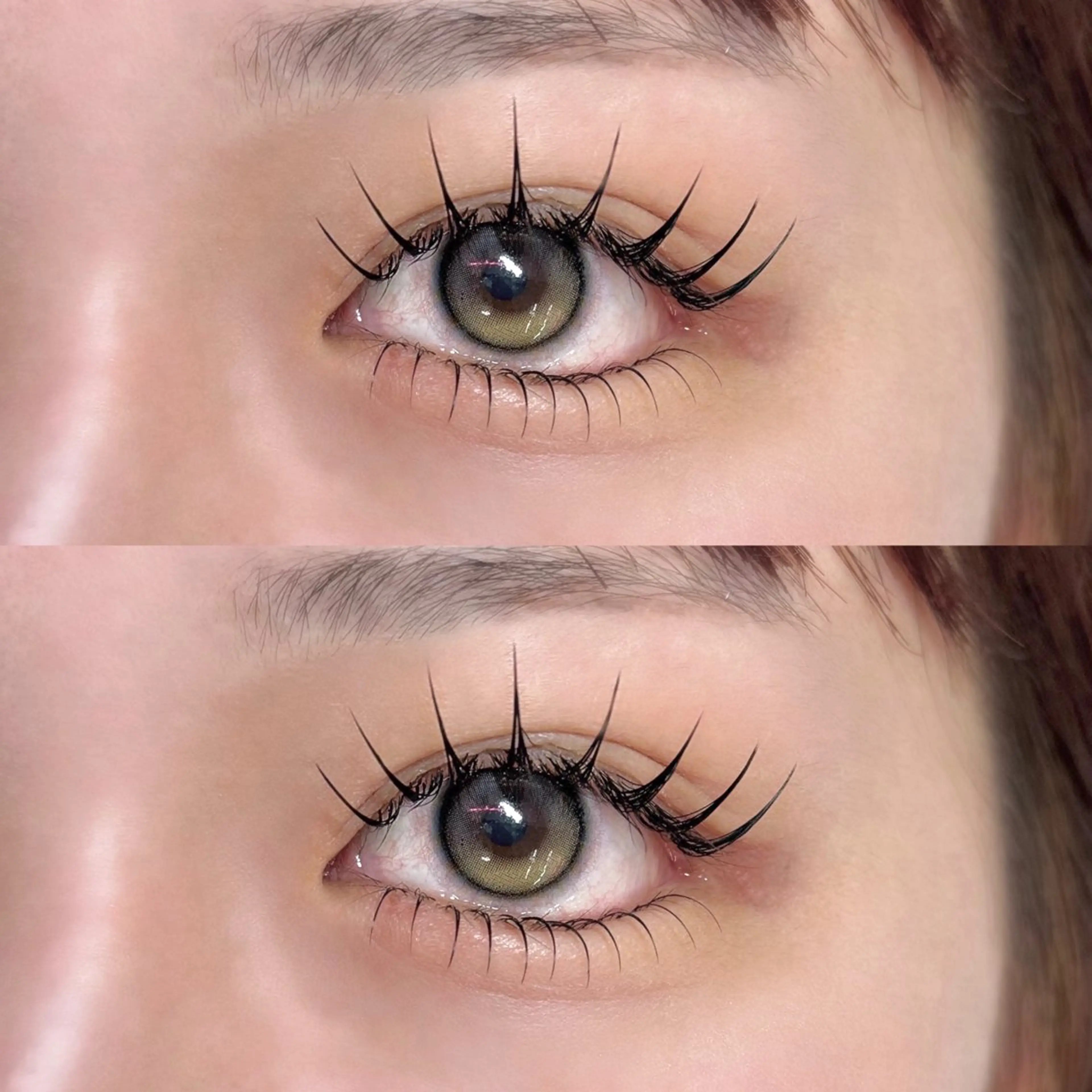 マツエク・マツパ 束感まつ毛 フラットラッシュ セーブル マツエク WOLTOKYO 池袋🌺suzukaのマツエク・マツパデザイン