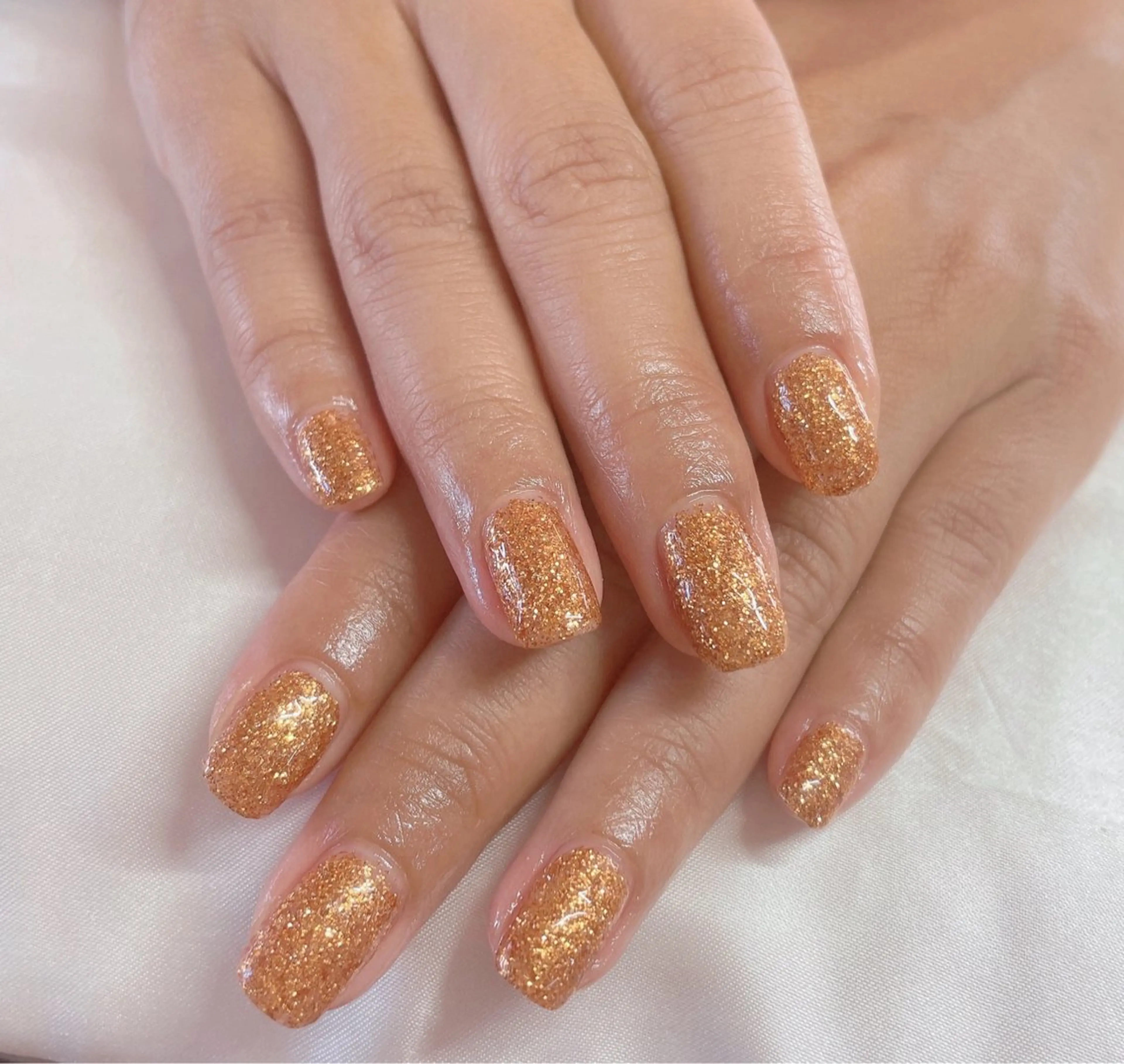 ネイル ラメ(グリッター) ワンカラーネイル A/C roomのネイルデザイン