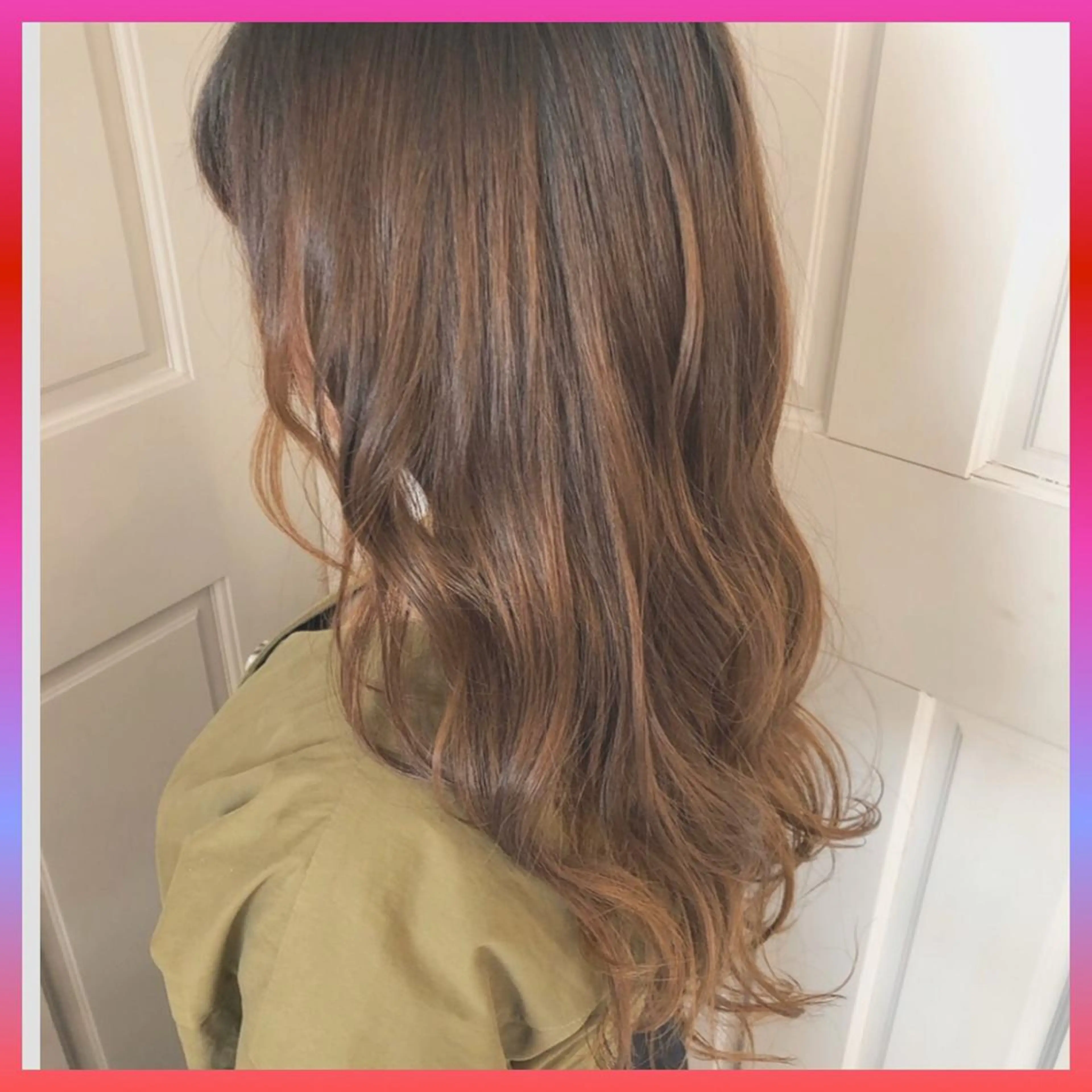 ロング 髪質改善縮毛矯正 リピートNo.1米倉のヘアスタイル