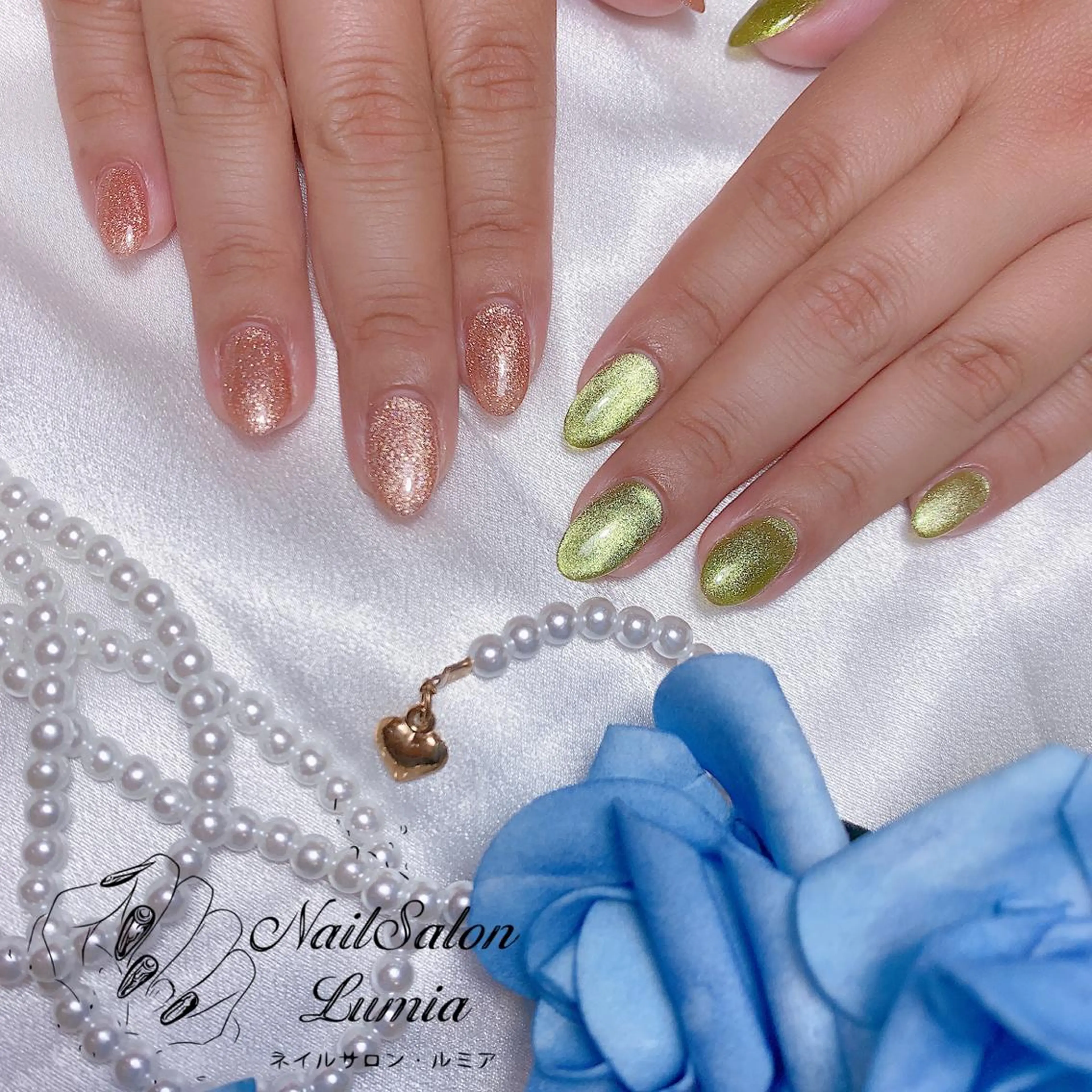 ネイル ハンドネイル ネイルサロン ルミア Lumia 店長のネイルデザイン