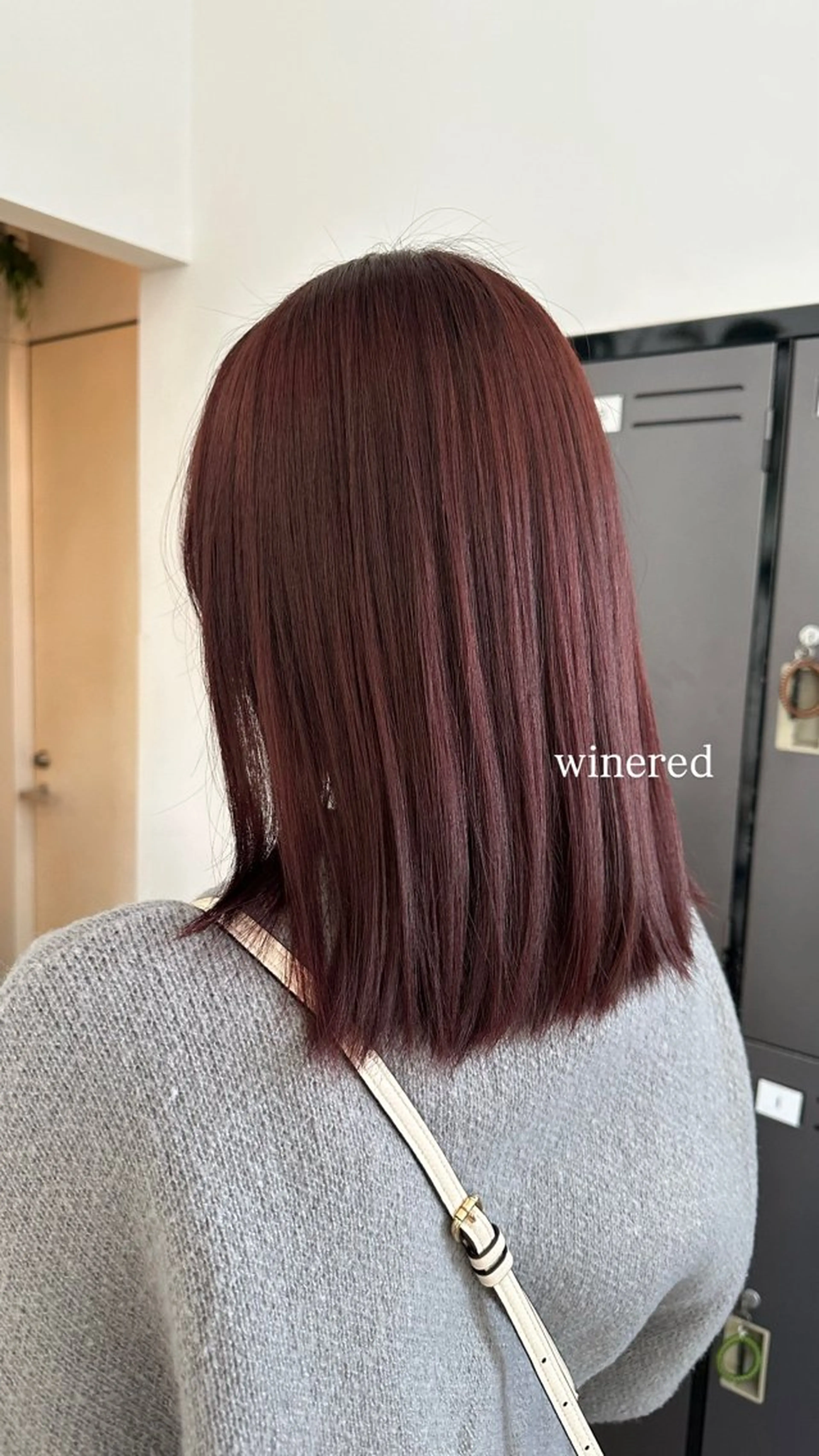 ミディアム カラー 垣内 奈緒のヘアスタイル