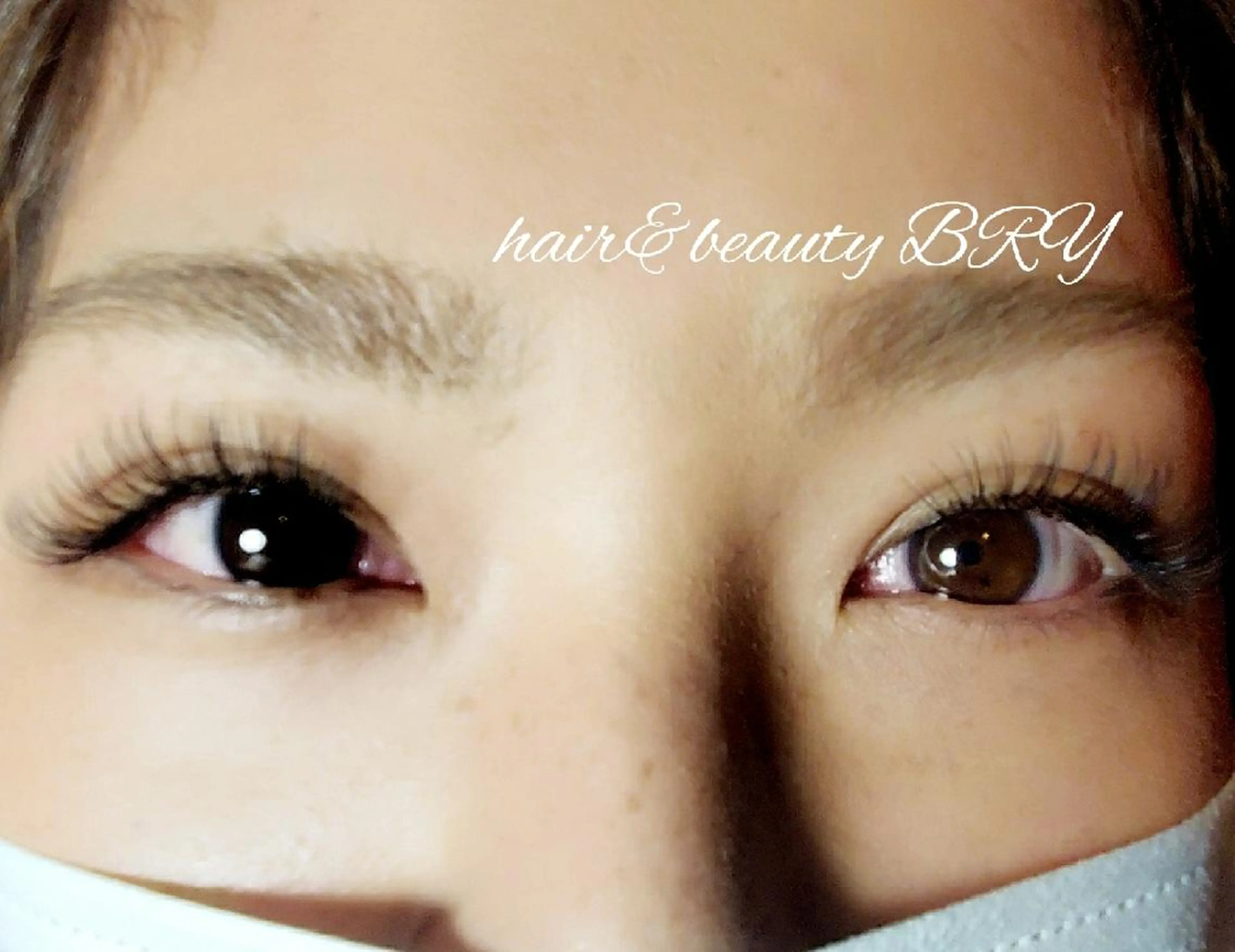 マツエク・マツパ バインドロック カラーマツエク フラットラッシュ ボリュームラッシュ Hair＆beauty BRY所属・hair& beauty BRYのマツエク・マツパデザイン