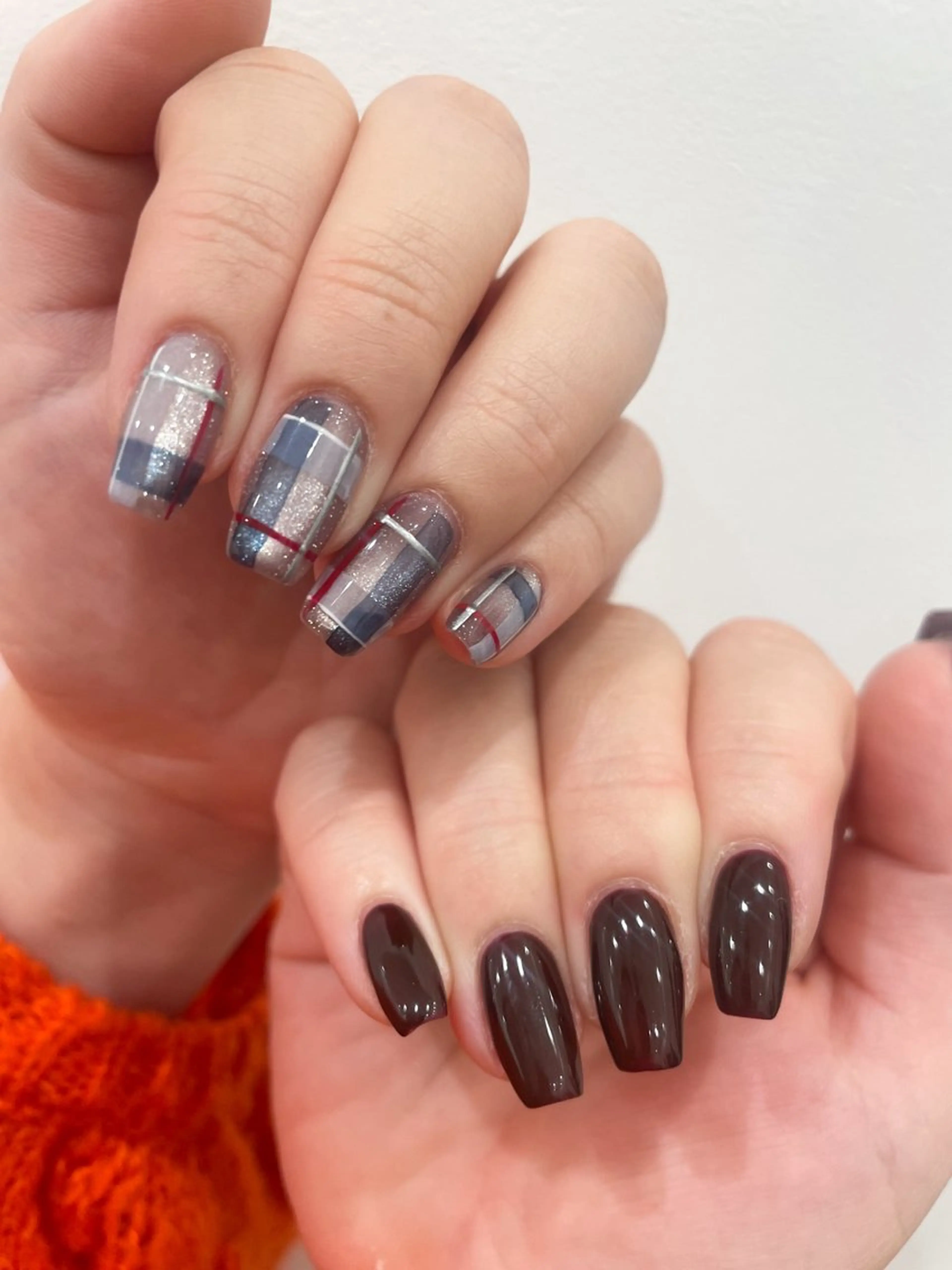 持ち込みデザインネイル(off無)の写真