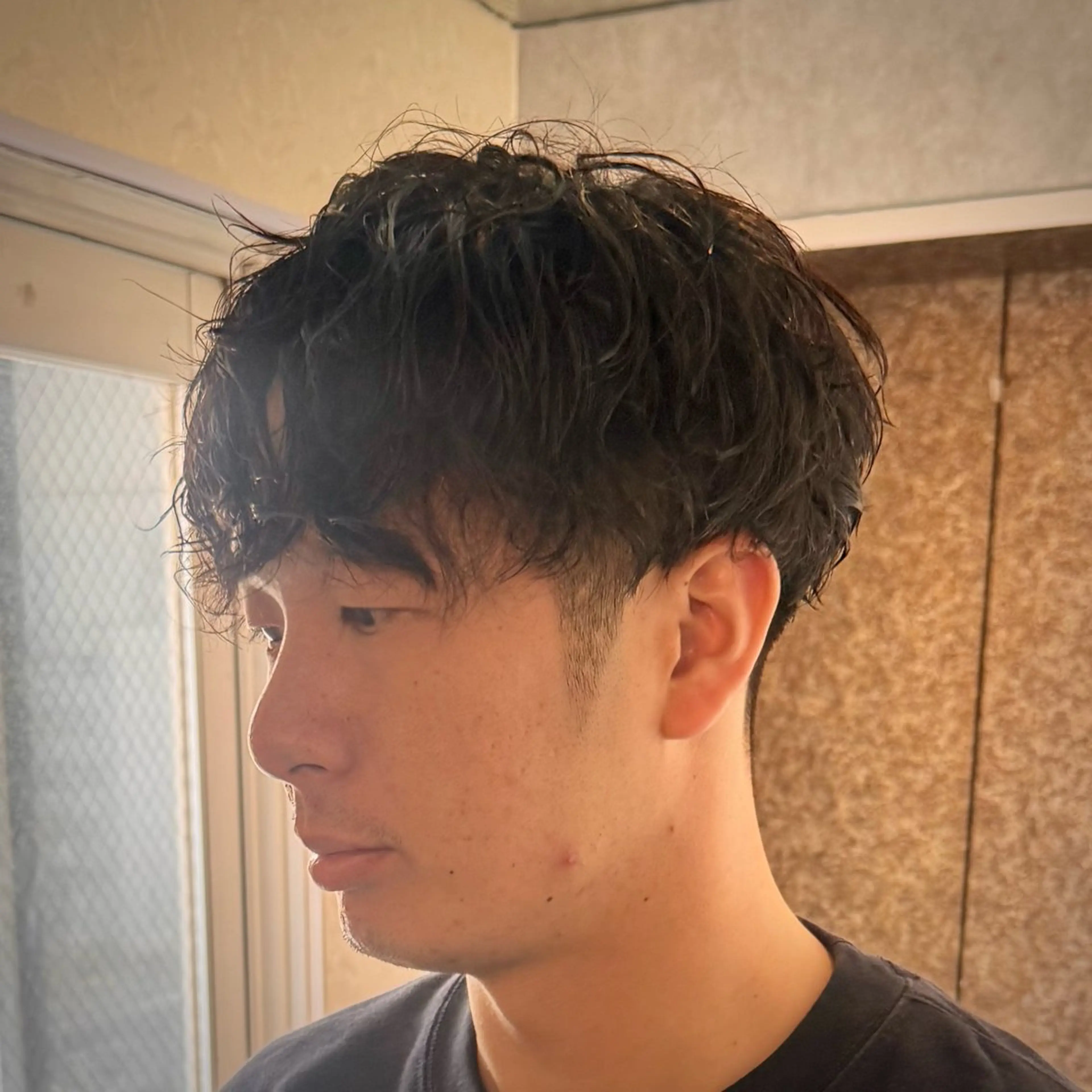 ショート パーマ メンズ メンズパーマ ツイストスパイラルパーマ スパイラルパーマ カット パーマ GLADMAN'S CUT CLUB 立川所属・立川メンズカット/ メンズパーマ💈三上のヘアスタイル