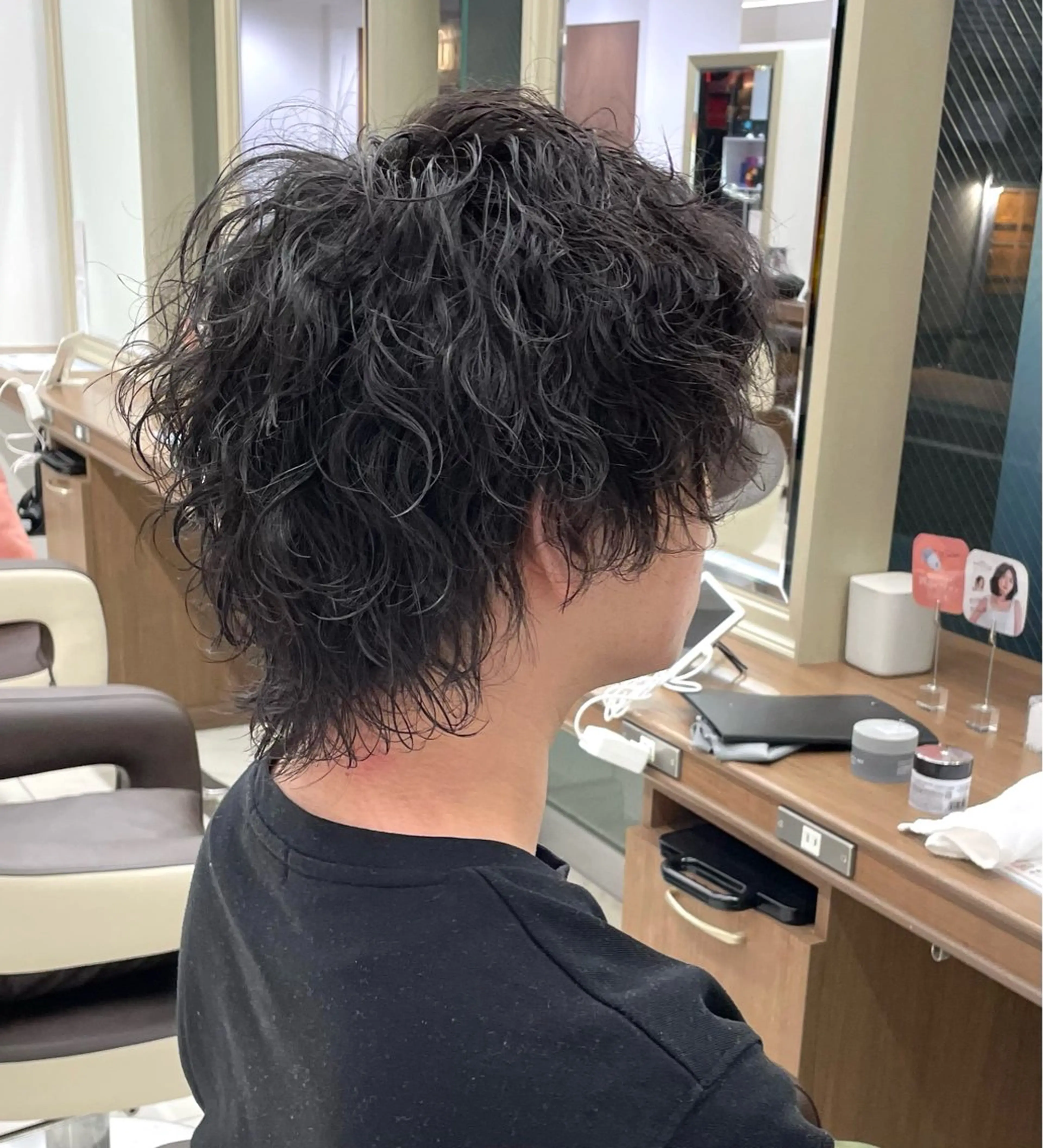 ショート パーマ メンズ カット パーマ トリートメント 【メンズ特化】 池田大成✂︎のヘアスタイル