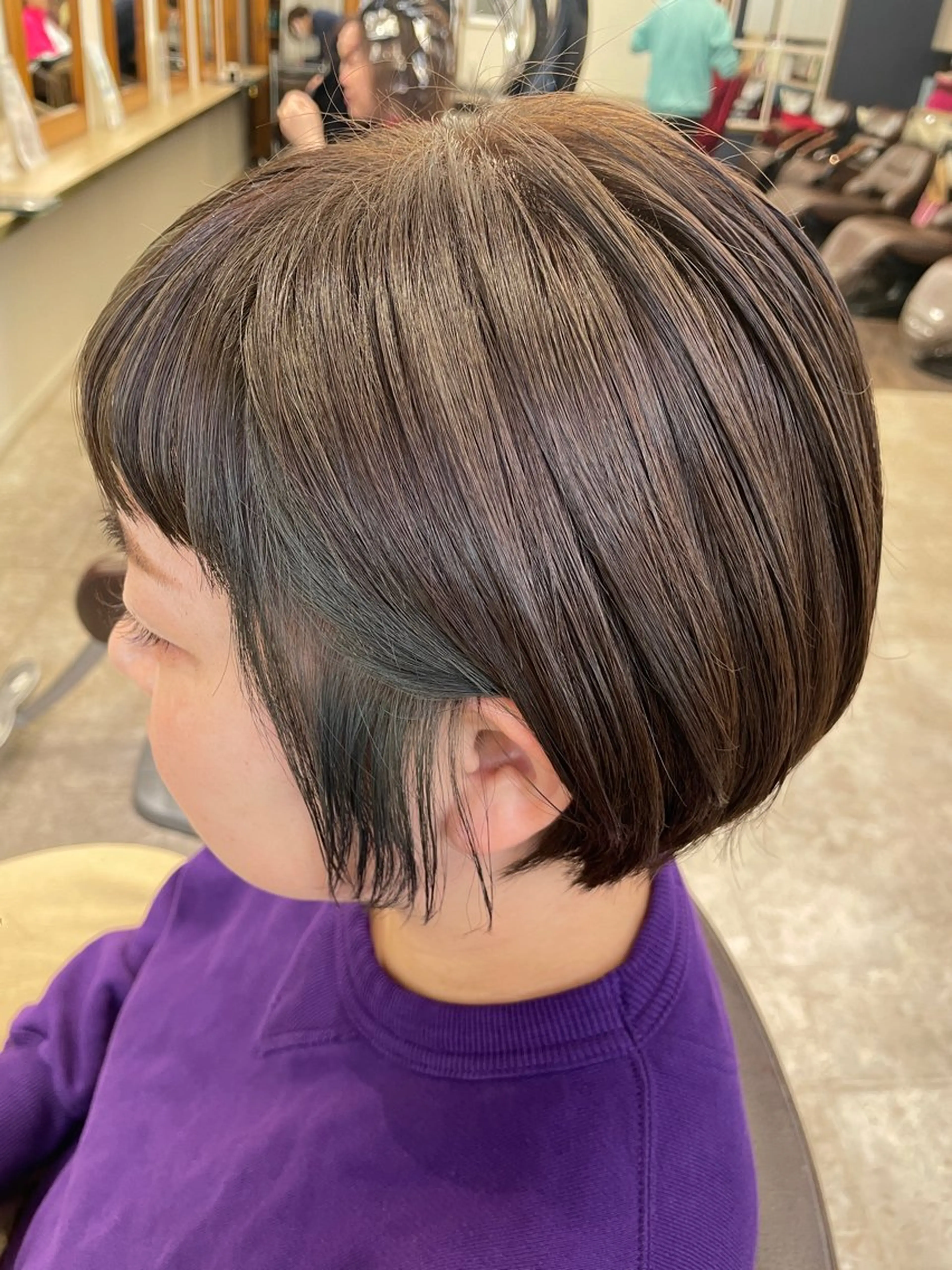 ショート ZIPANGU   押上店所属・透明感🫧艶カラー 💎Sayakaのヘアスタイル