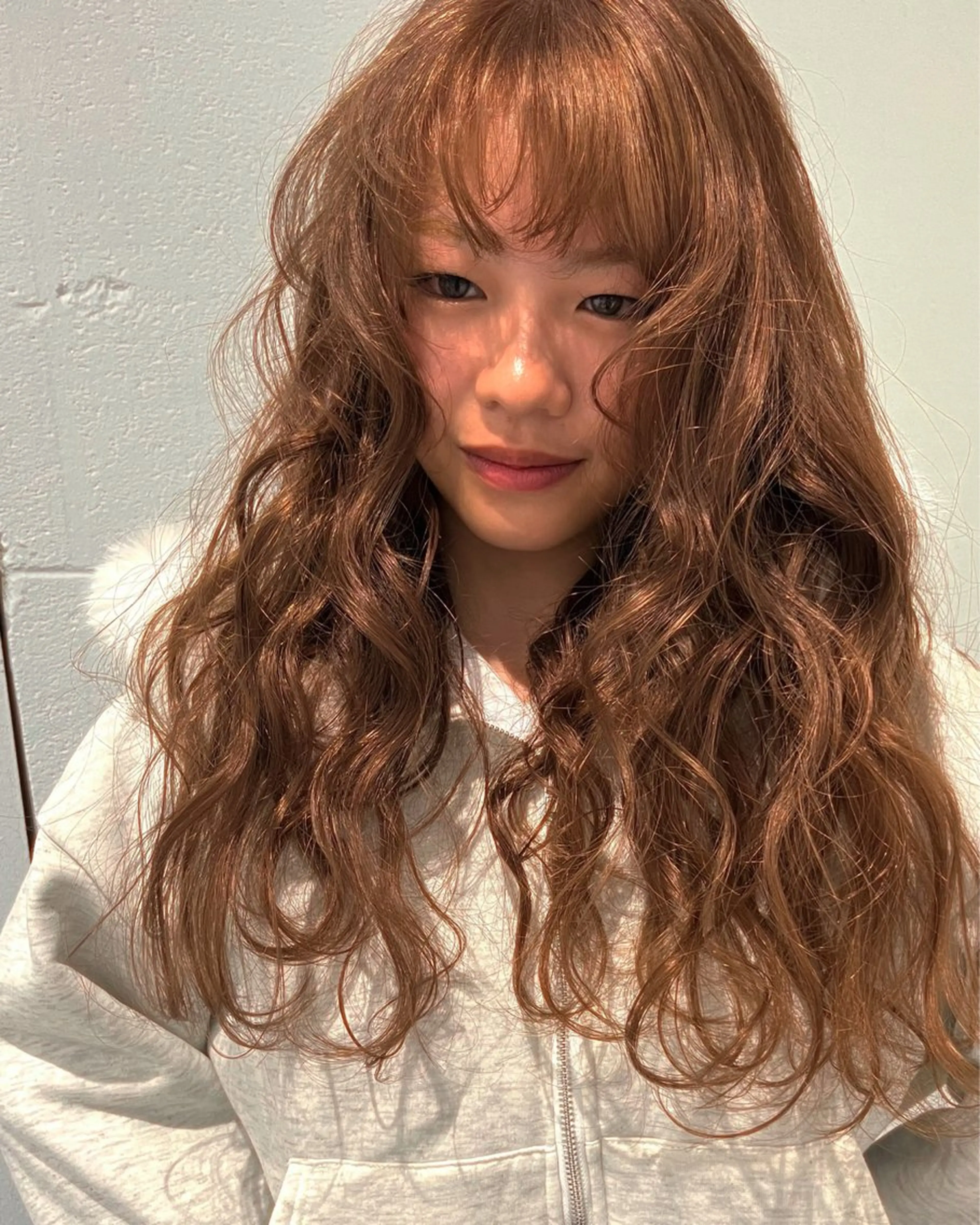 🦋学生限定カラーモデル🦋ブリーチ➕カラー➕トリートメント 大阪/梅田/カラーモデル/ダブルカラーの写真