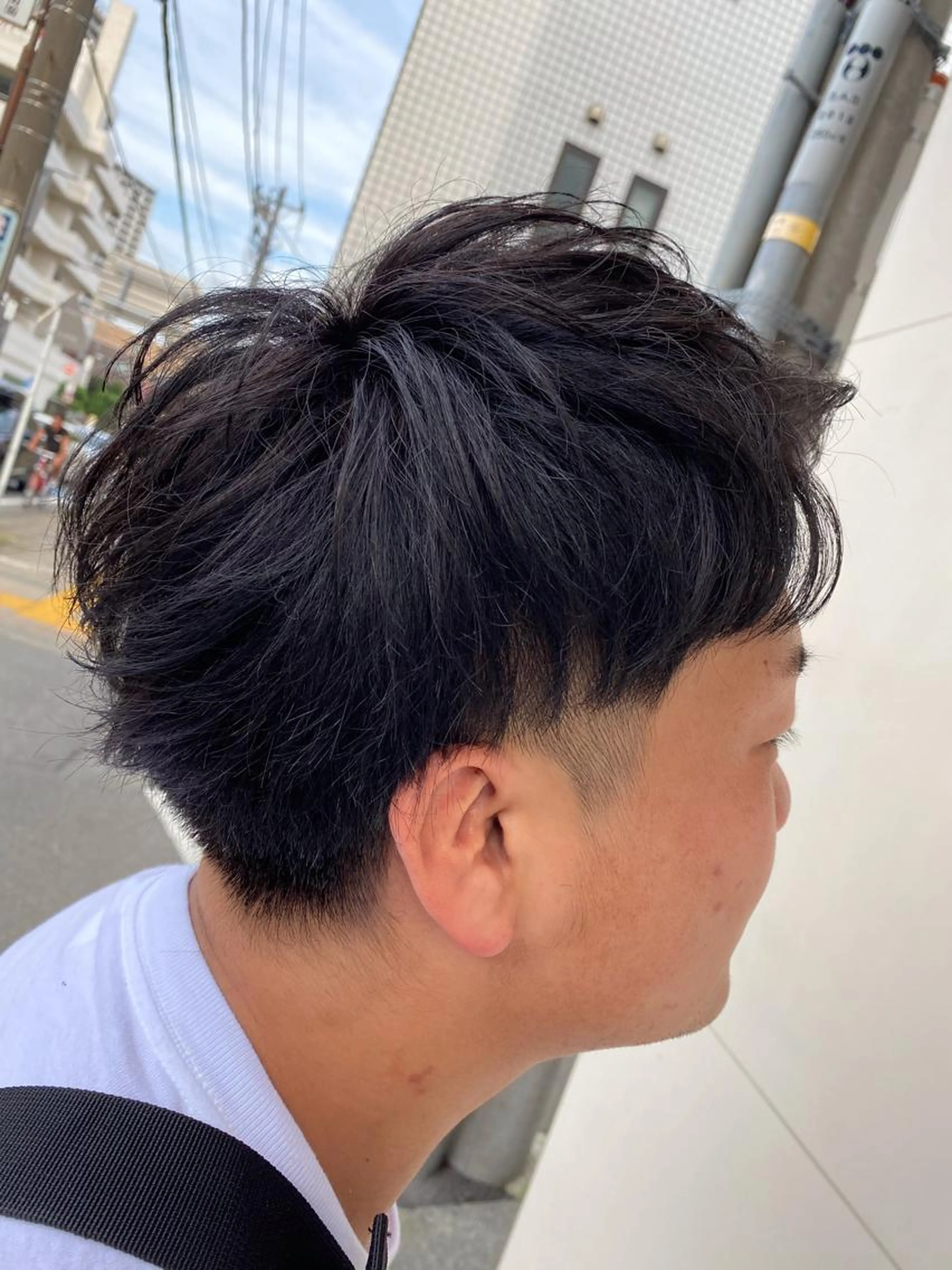 🖤👻もう絶対に明るくしたくない方限定黒染め👻🖤全体染め➕トリートメント✨コテ巻き仕上げ🍀の写真