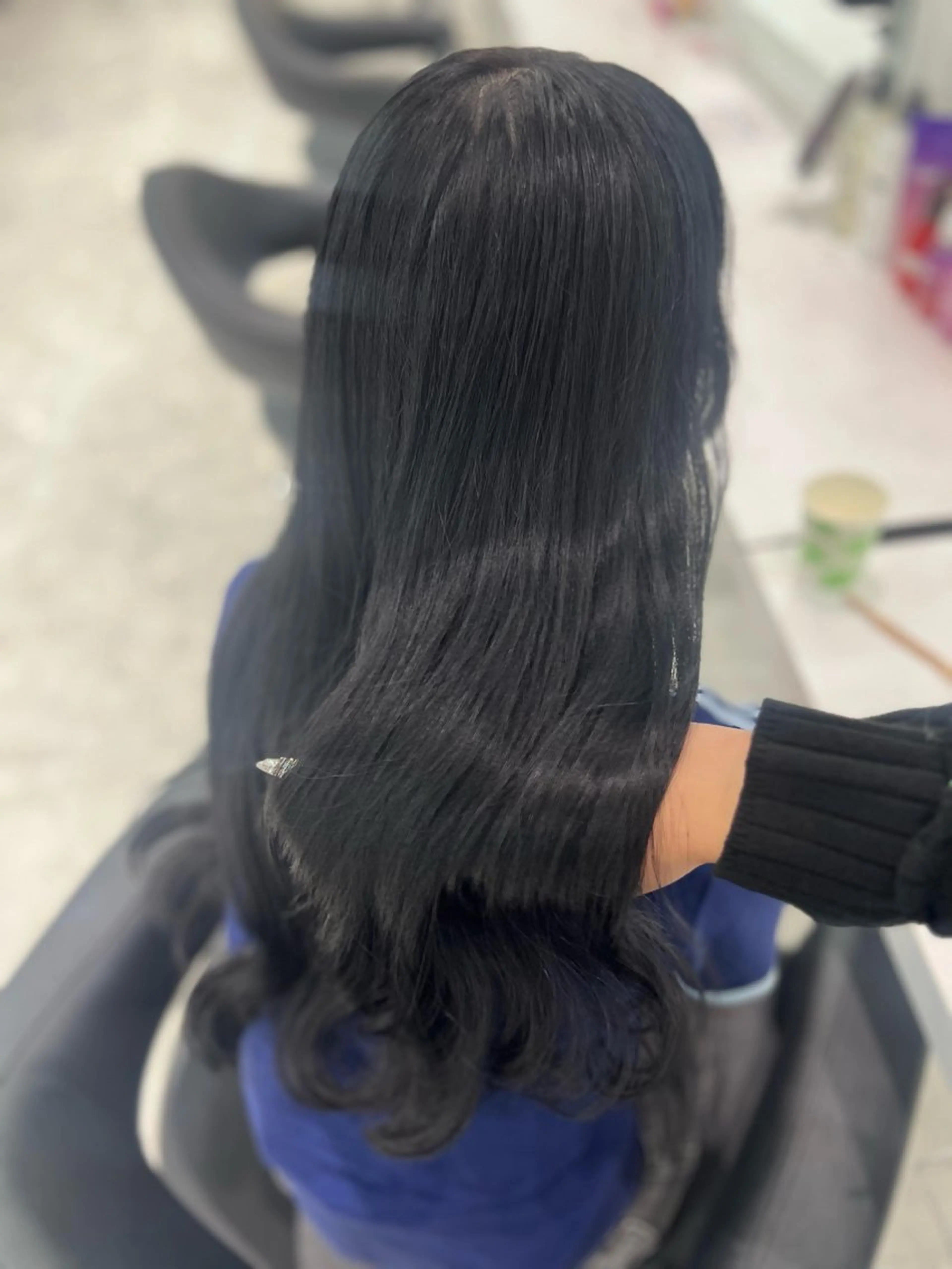 ロング ヘアカラー トリートメント ヘッドスパ ヘアセット 💖SAE💖 銀座美容師のヘアスタイル