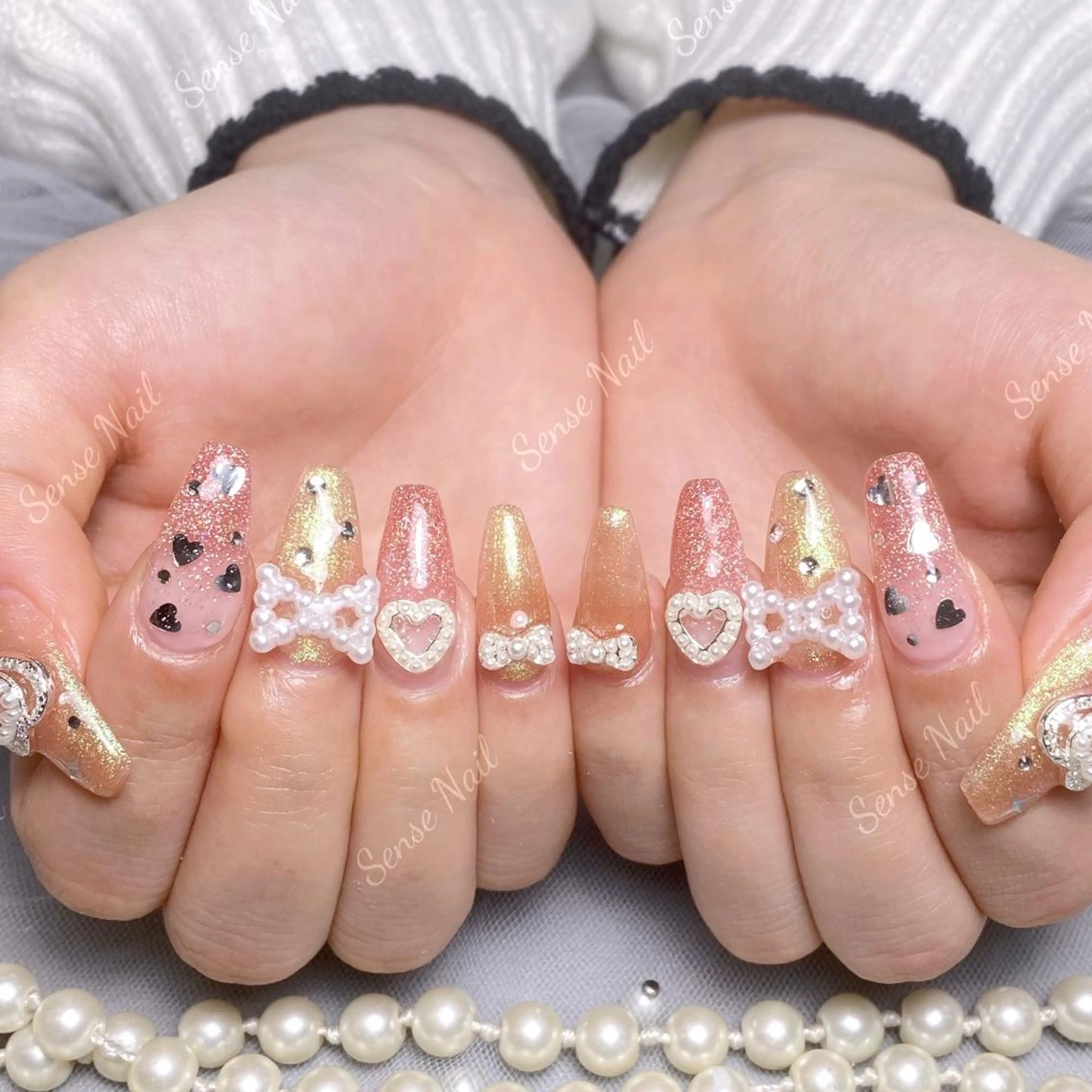 ネイル ハンドネイル 🎀Sense Nail新宿店🎀のネイルデザイン