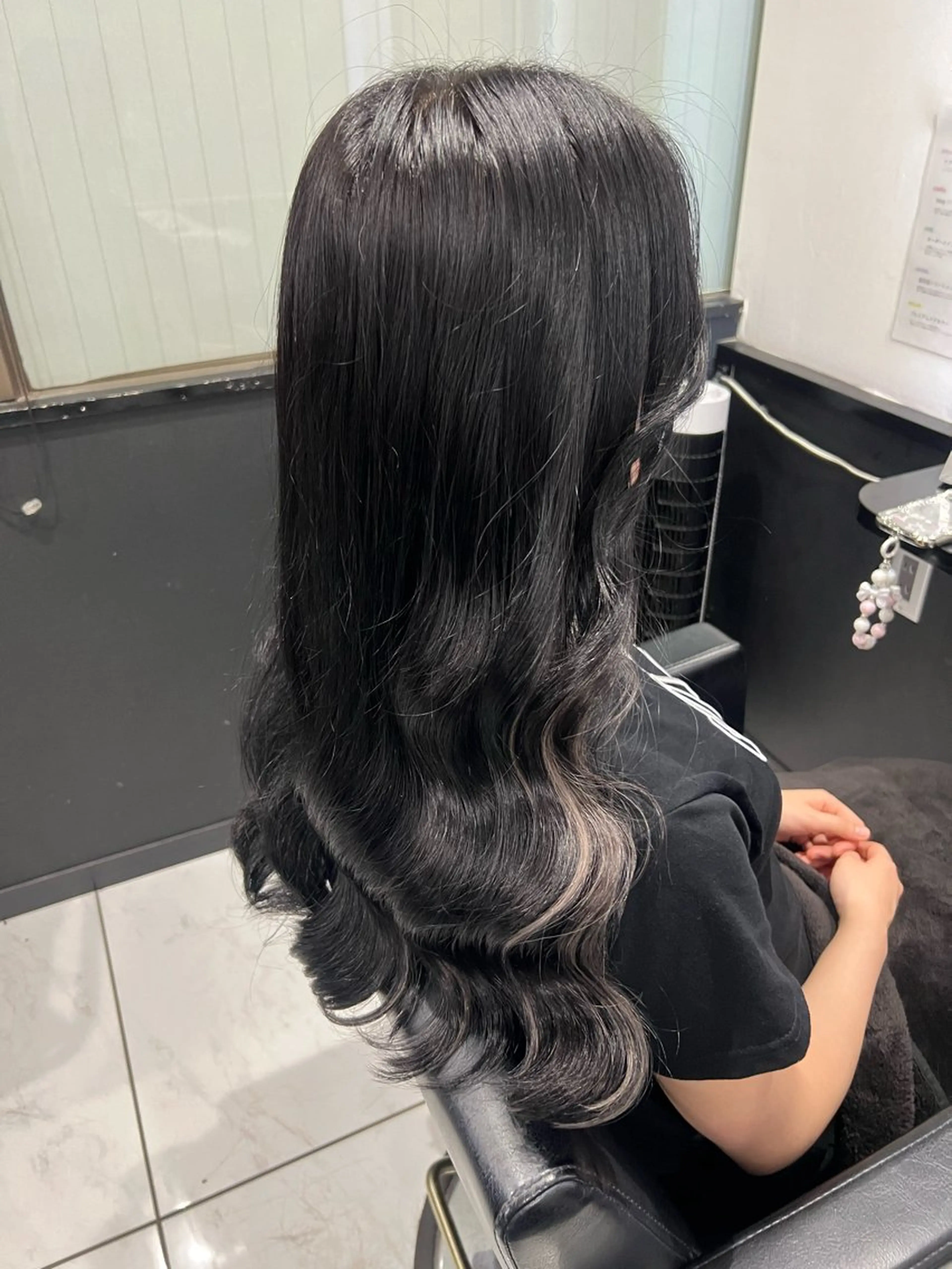 ロング プルエクステ エクステ エクステ YUDU🍊 germe/ジェルムのヘアスタイル