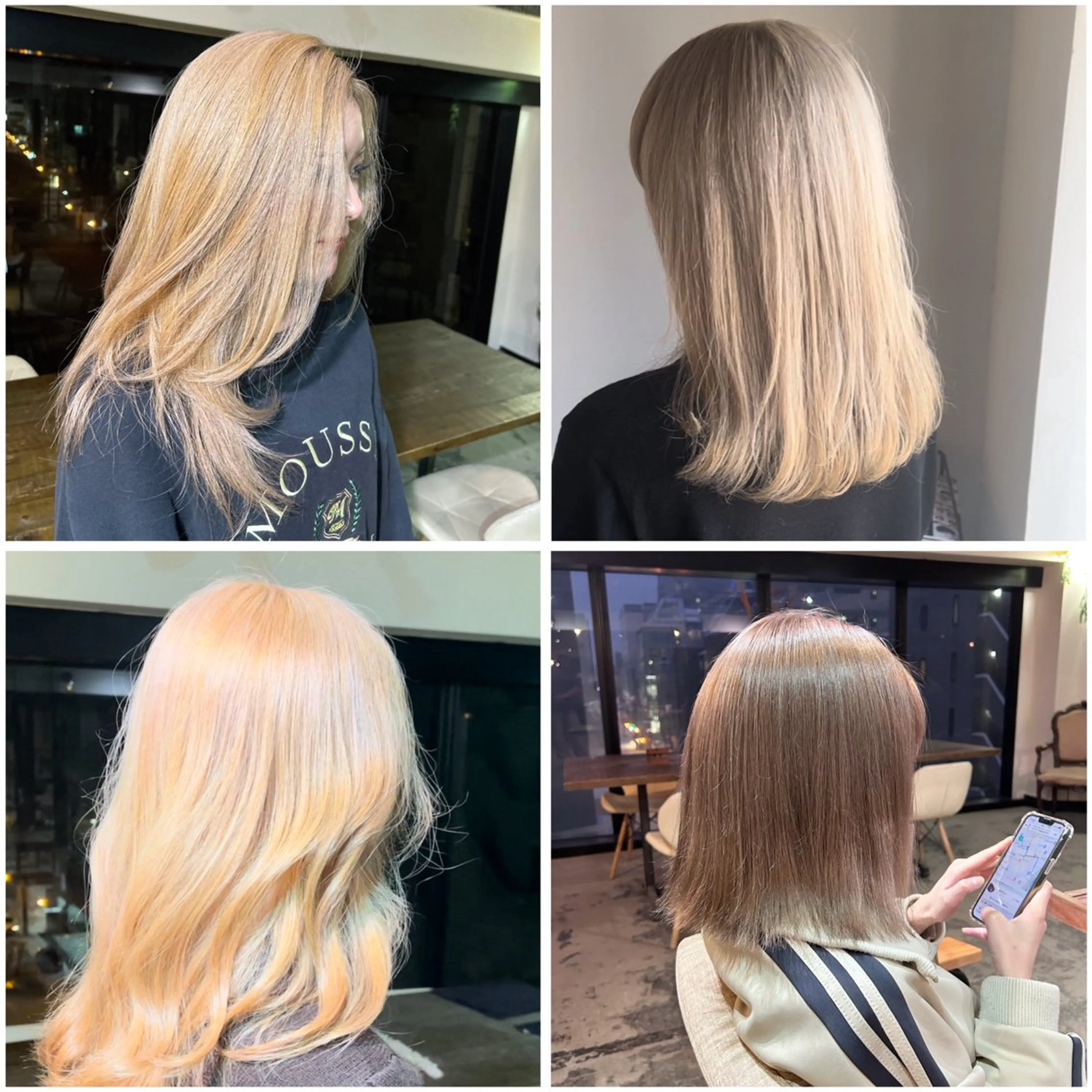 カラー カット ヘアカラー トリートメント ダブルカラー/ 透明感/SHISEIのヘアスタイル