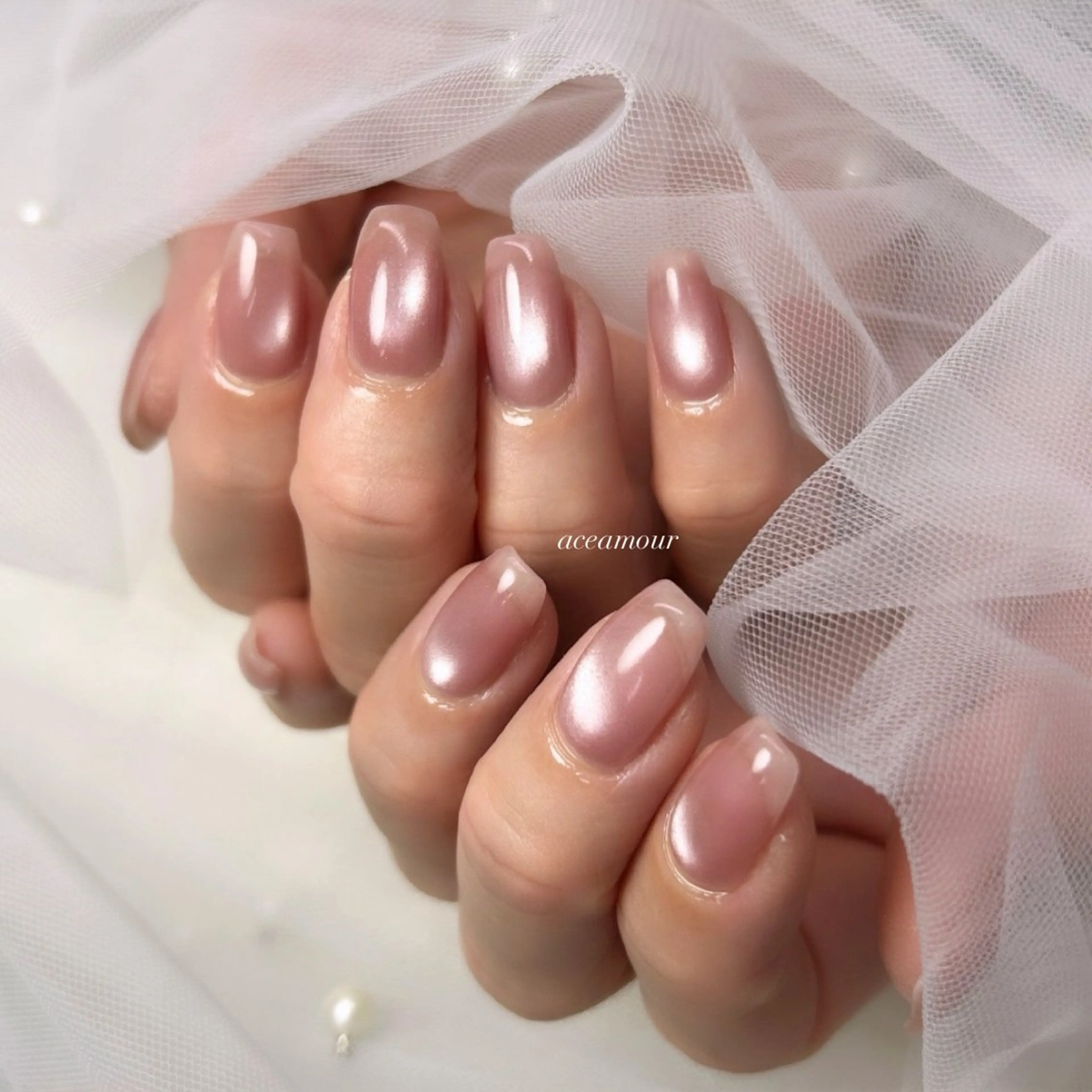 ネイル ハンドネイル ネイル/耳つぼ /新ホワイトニングのネイルデザイン