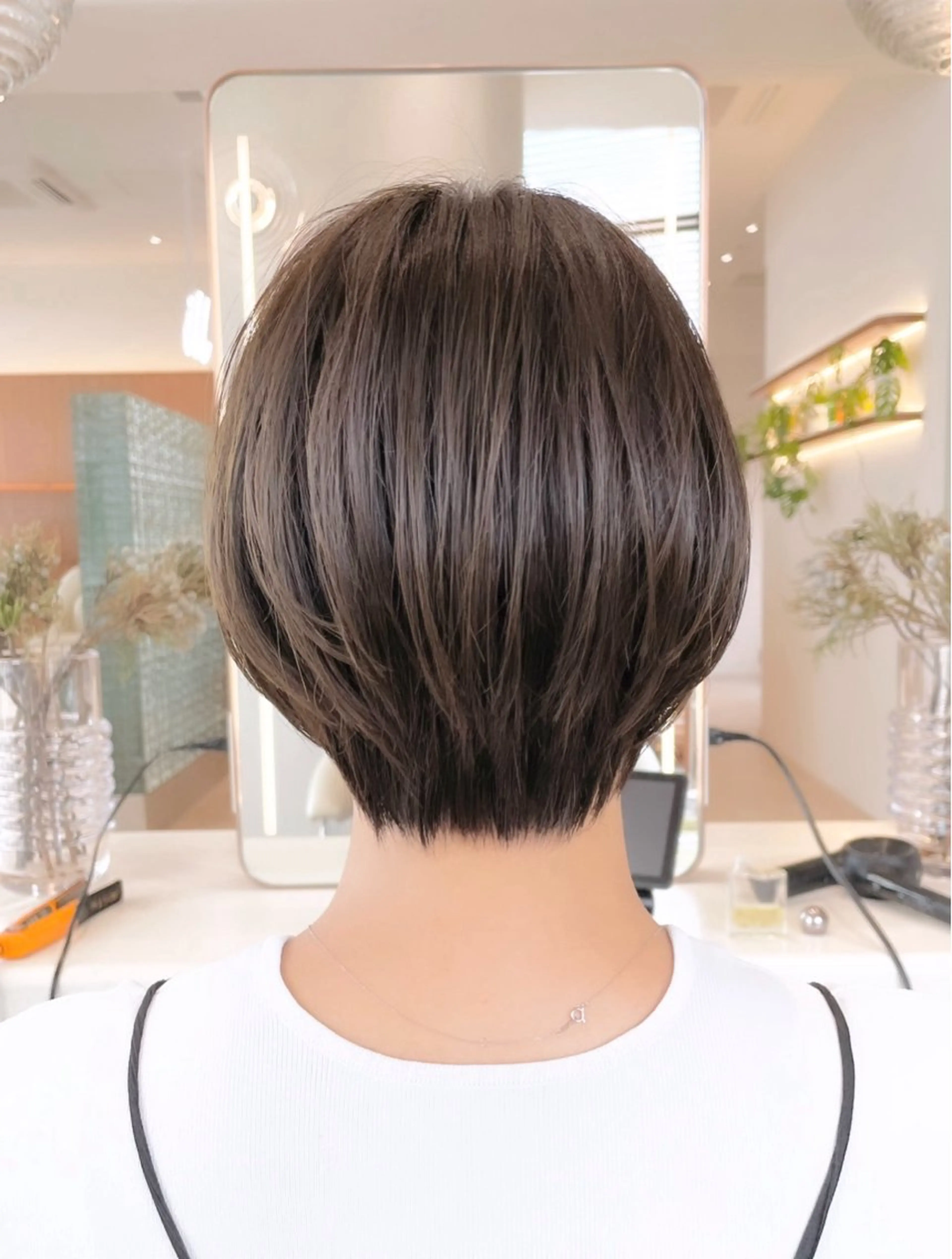 ショート カラー カット ヘアカラー トリートメント 渋谷ボブ/レイヤー ボブ田中航平のヘアスタイル