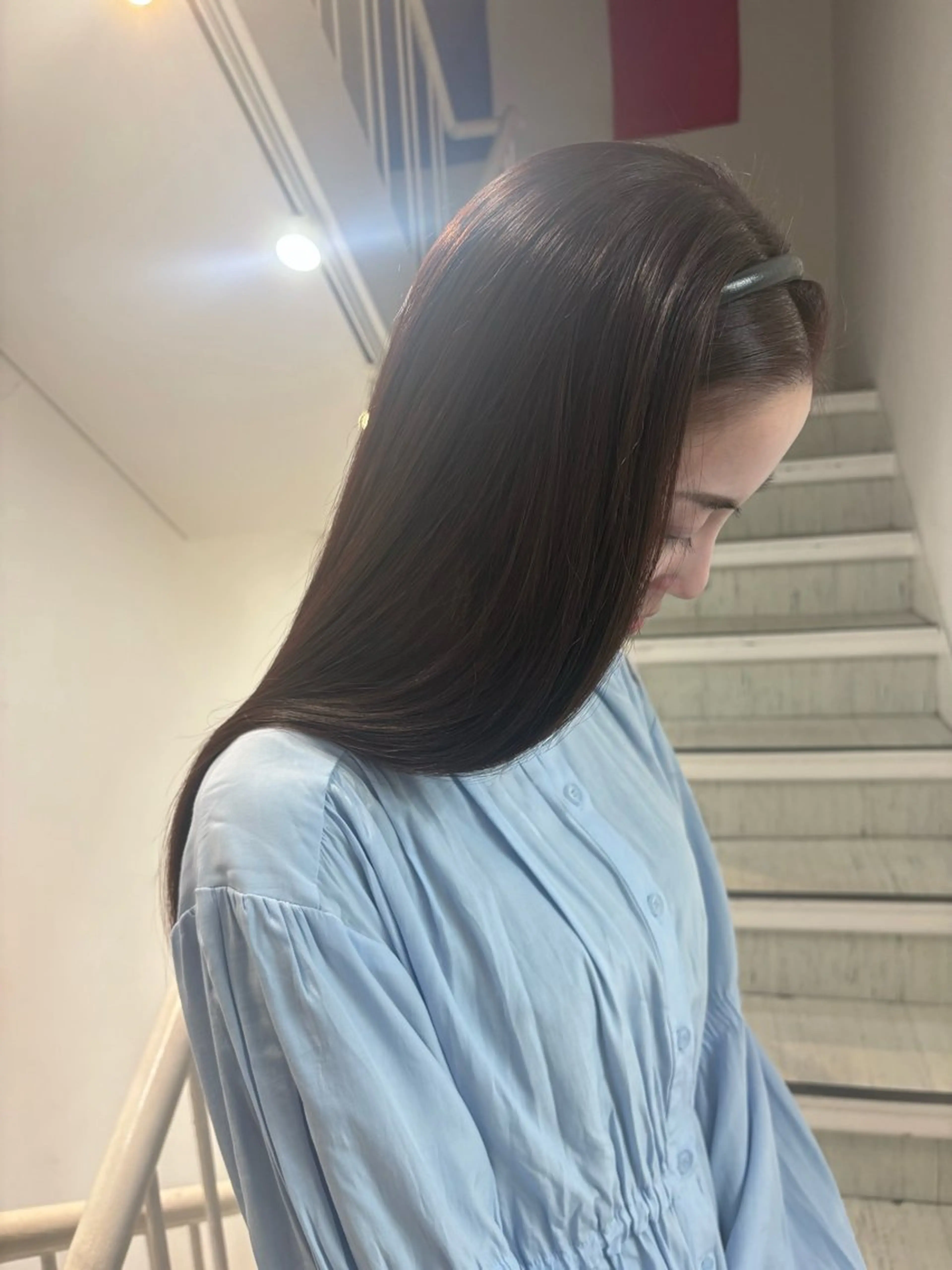 ロング カラー ヘアカラー アヤノ/ 似合わせカット✂️のヘアスタイル