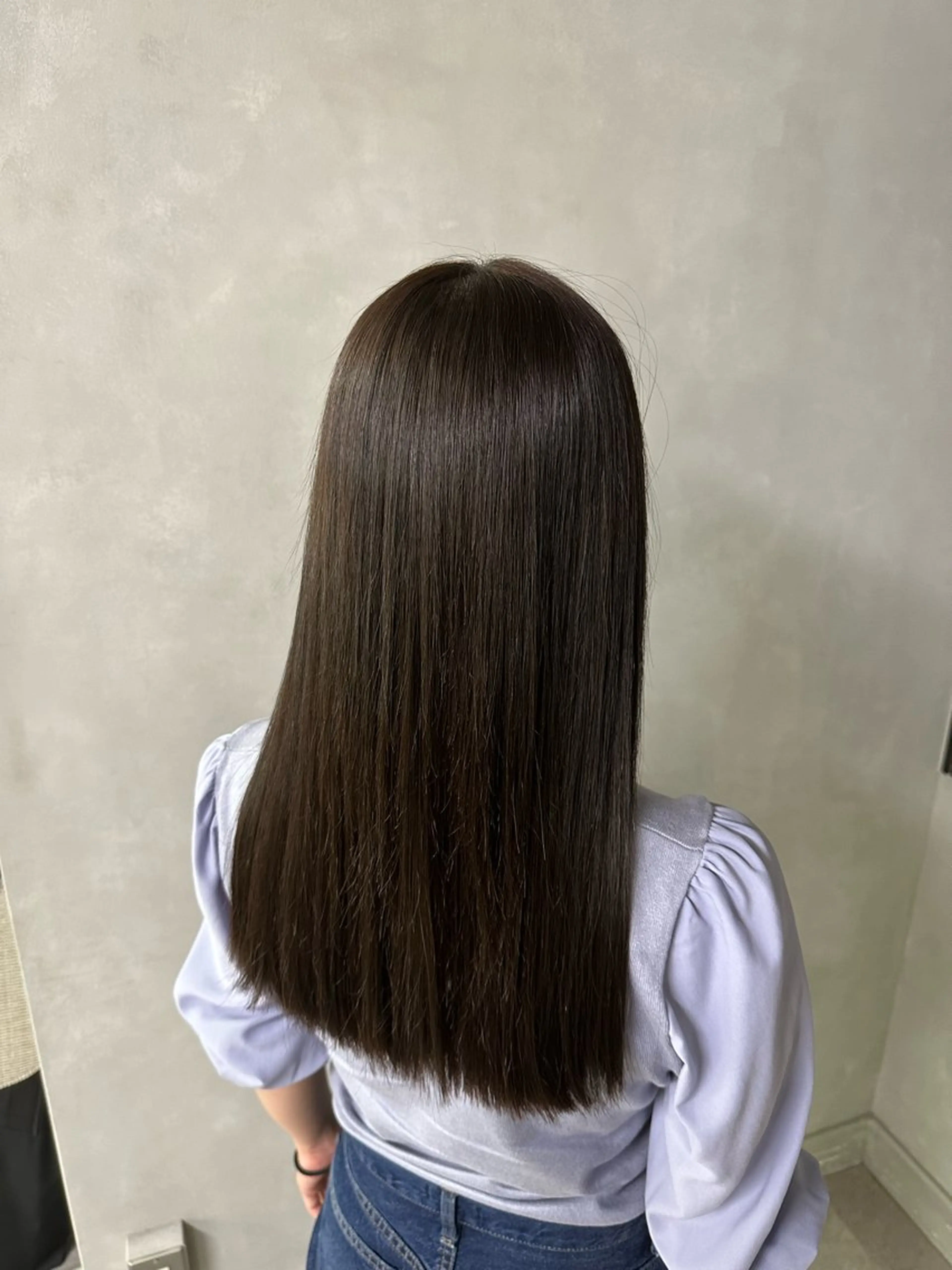 【メンテナンス🌻白髪染めも可能🤩】カット＋カラー（リタッチ）＋🌟髪質改善TR🌟フルカラー変更可能❣️の写真