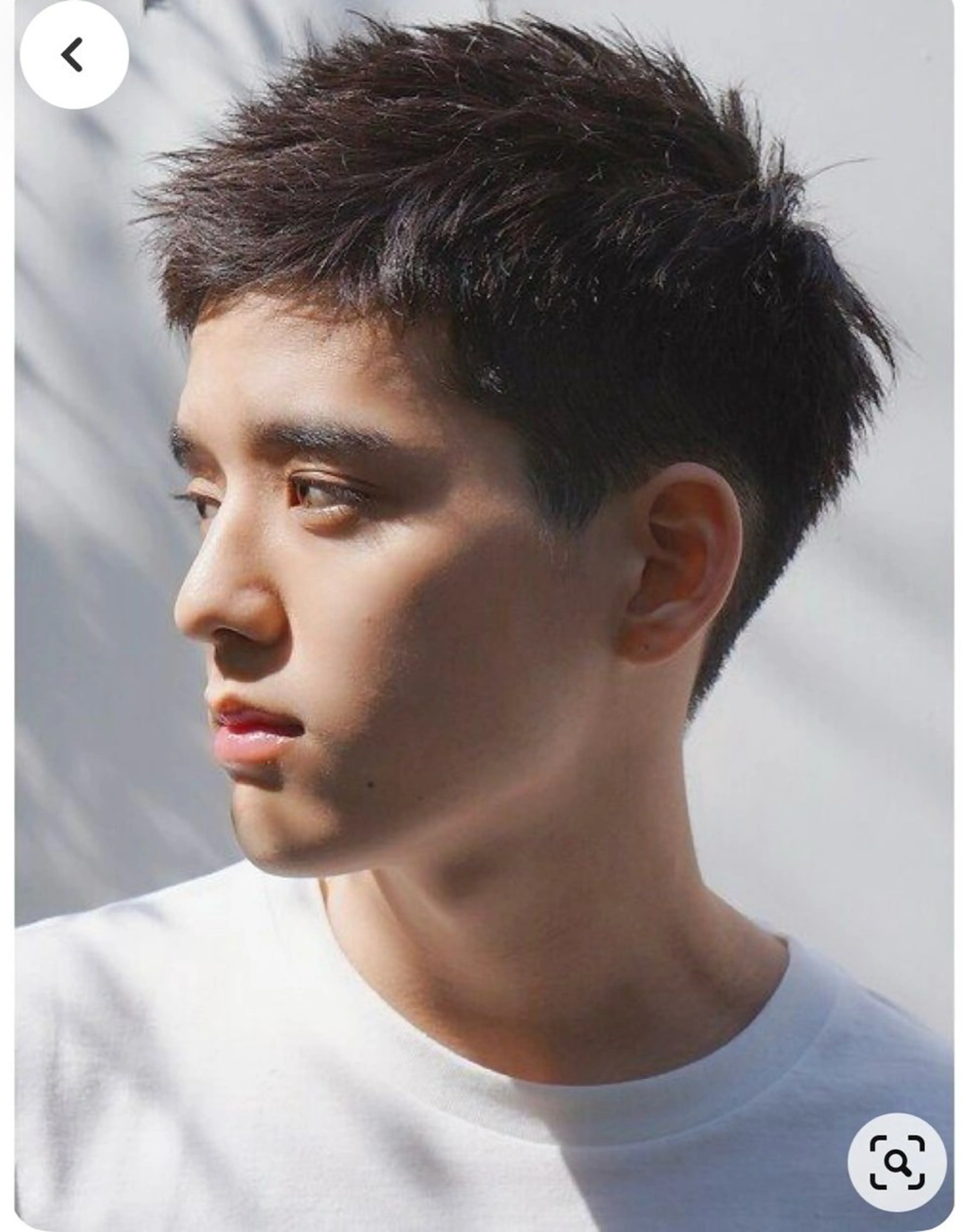 ショート メンズ 🌟デザインカラー 久保悠那のヘアスタイル