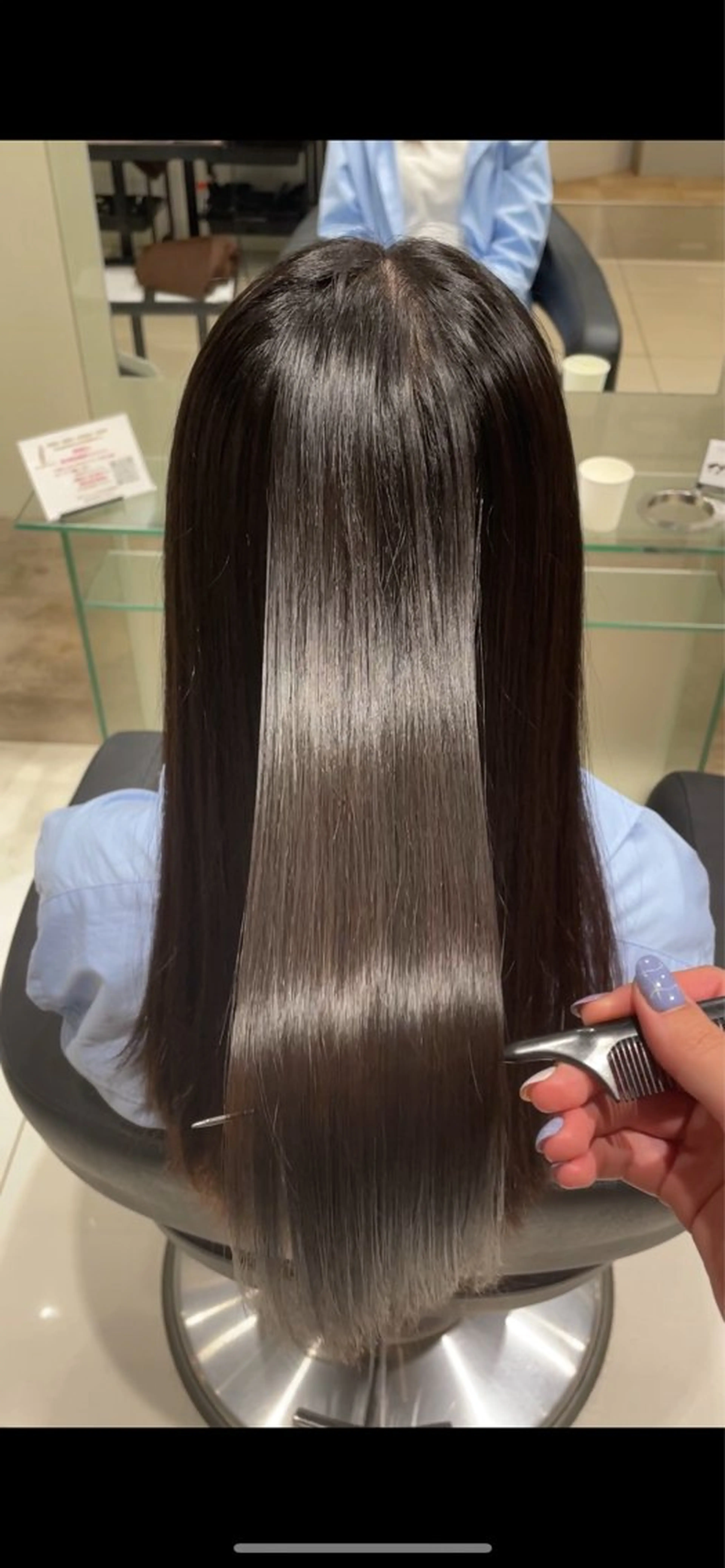 【♡No.3人気♡】✨髪質改善✨＋艶髪ワンカラー＋🫧うる艶トリートメント🫧の写真