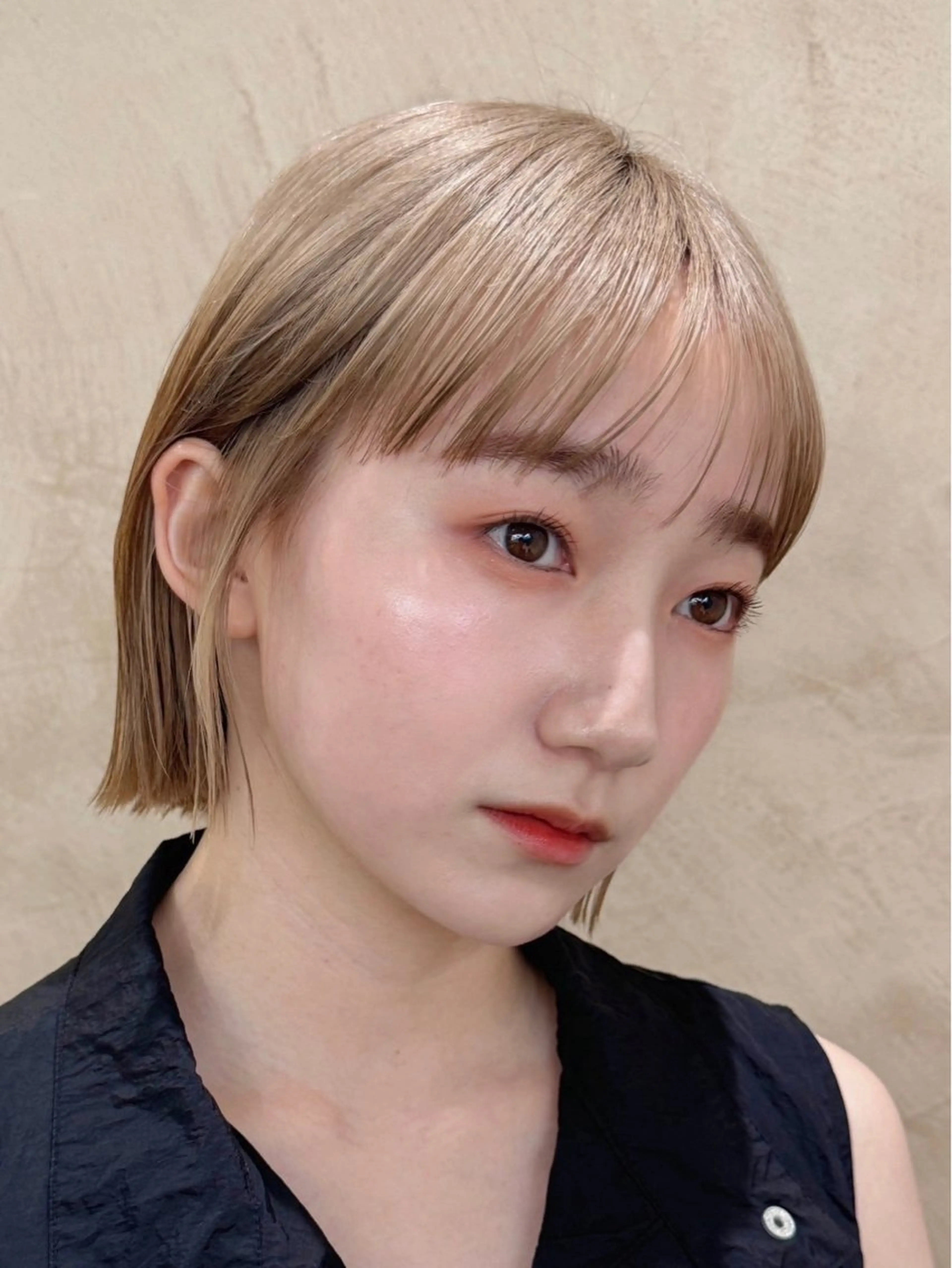 ショート 早田 華のヘアスタイル