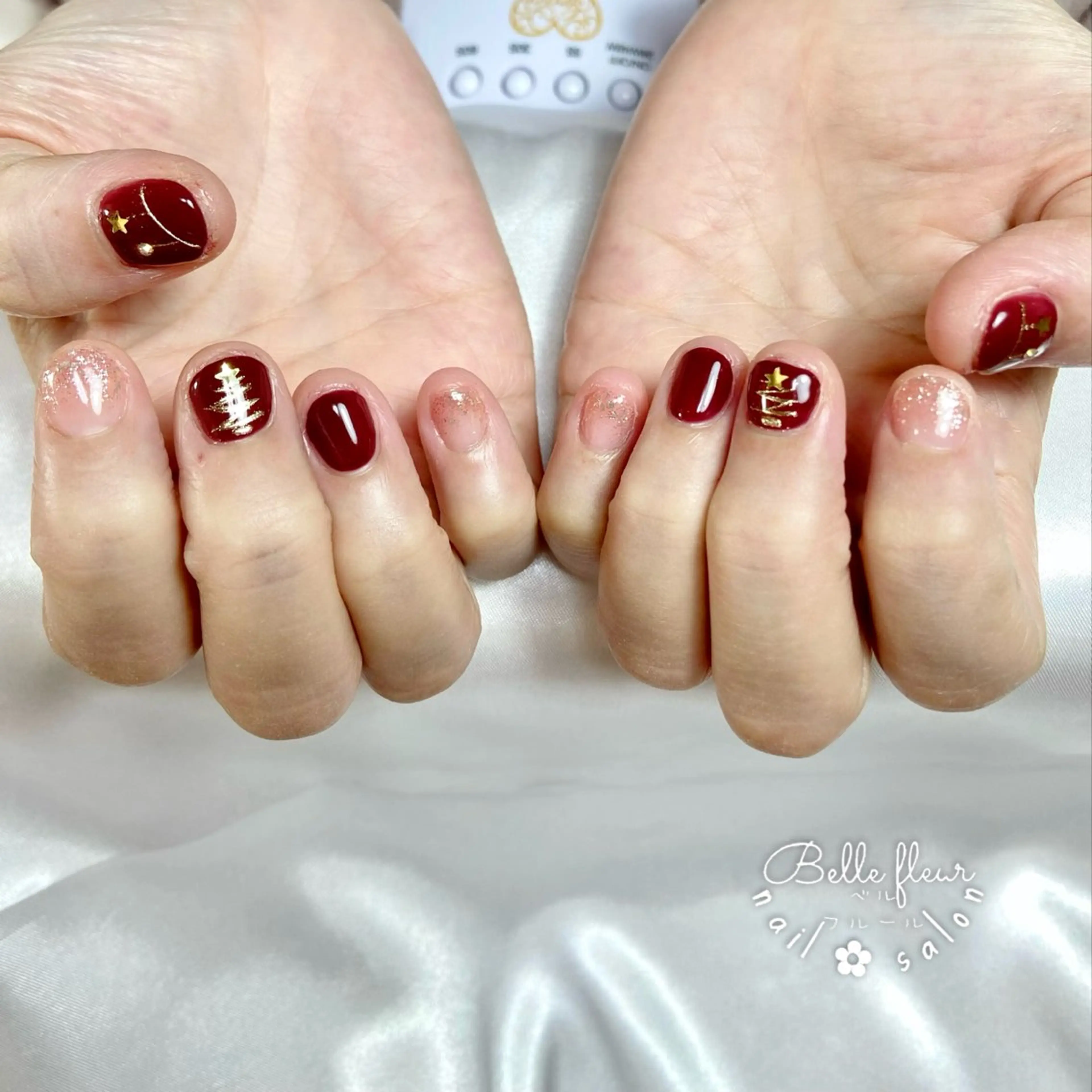 ネイル ハンドネイル ﾈｲﾙｻﾛﾝ Bellefleurのネイルデザイン