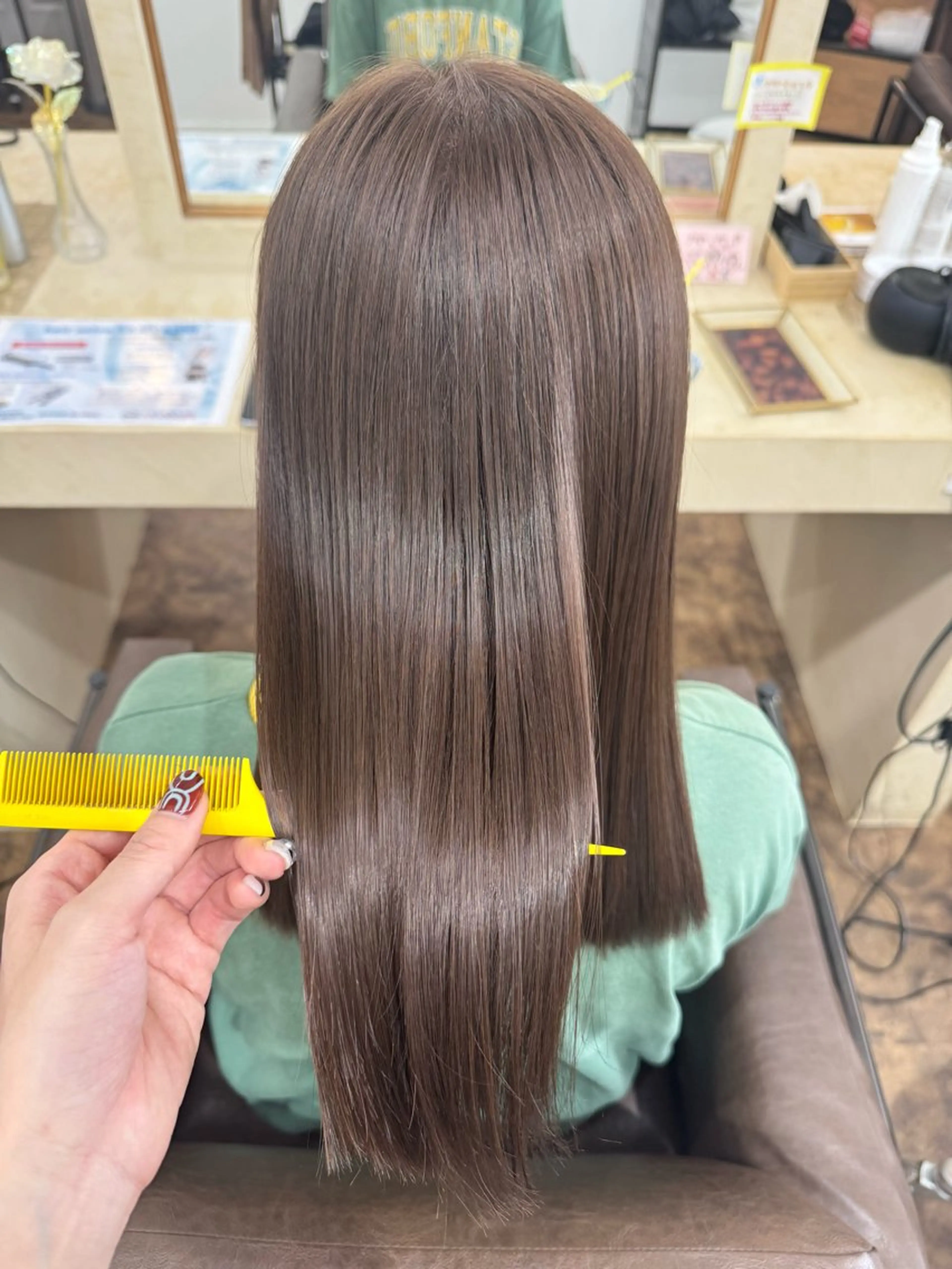 髪質改善トリートメントの写真