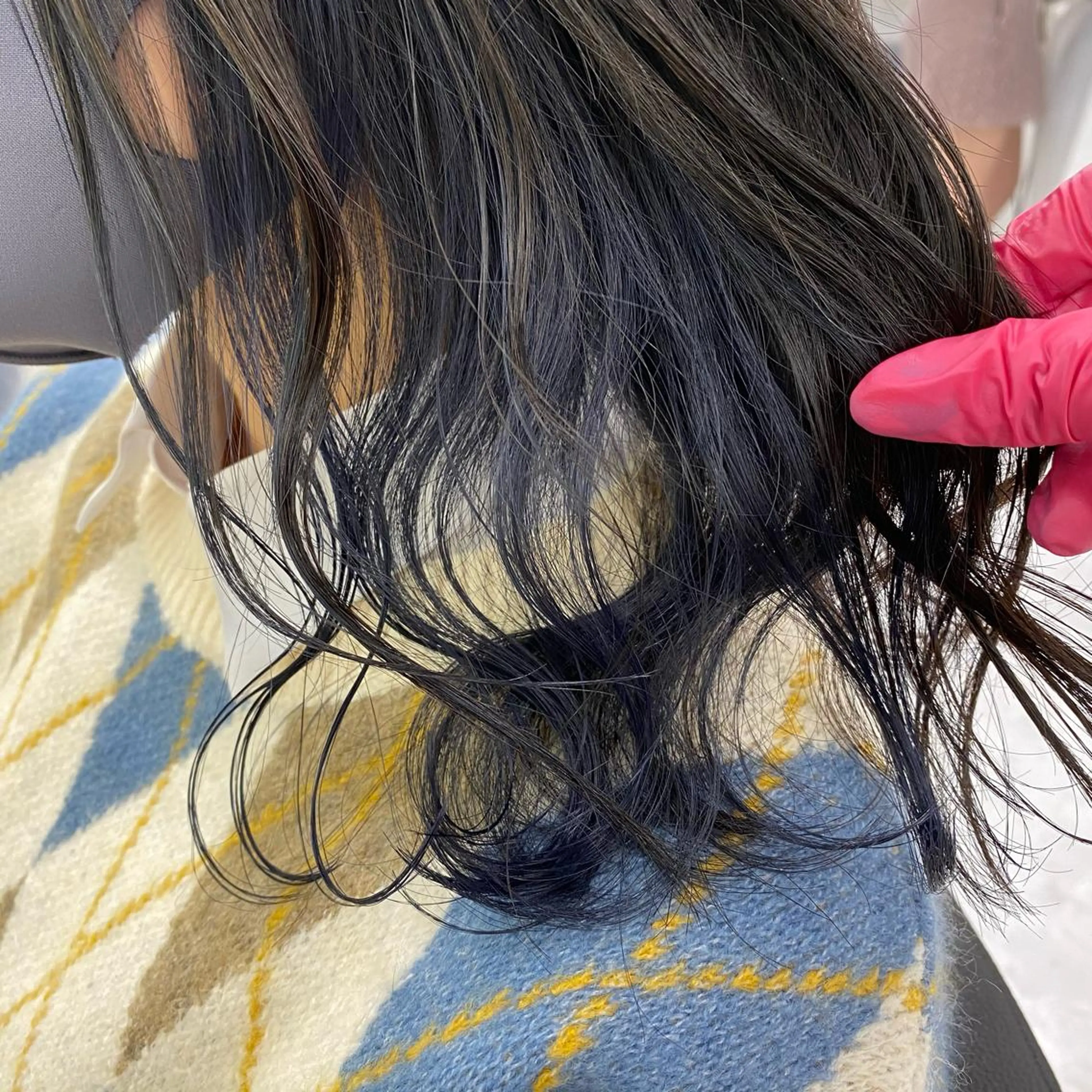 セミロング カラー ヘアアレンジ GOTODAY shair salon 横浜mare店所属・透明感抜群カラー mai🍑♡のヘアスタイル