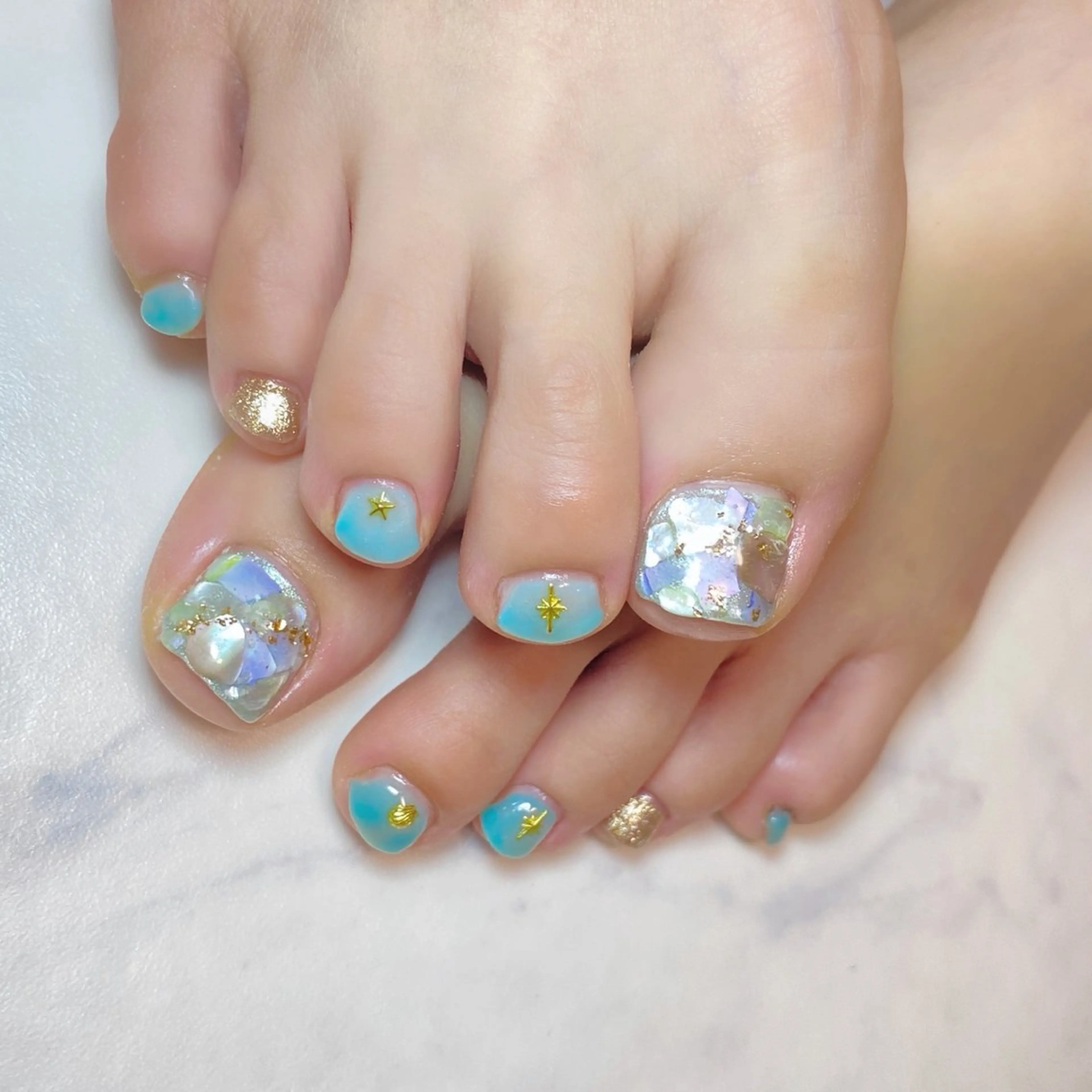 ネイル フットネイル Millé nail(ミレネイル)所属・Millé nail /MIKUのネイルデザイン