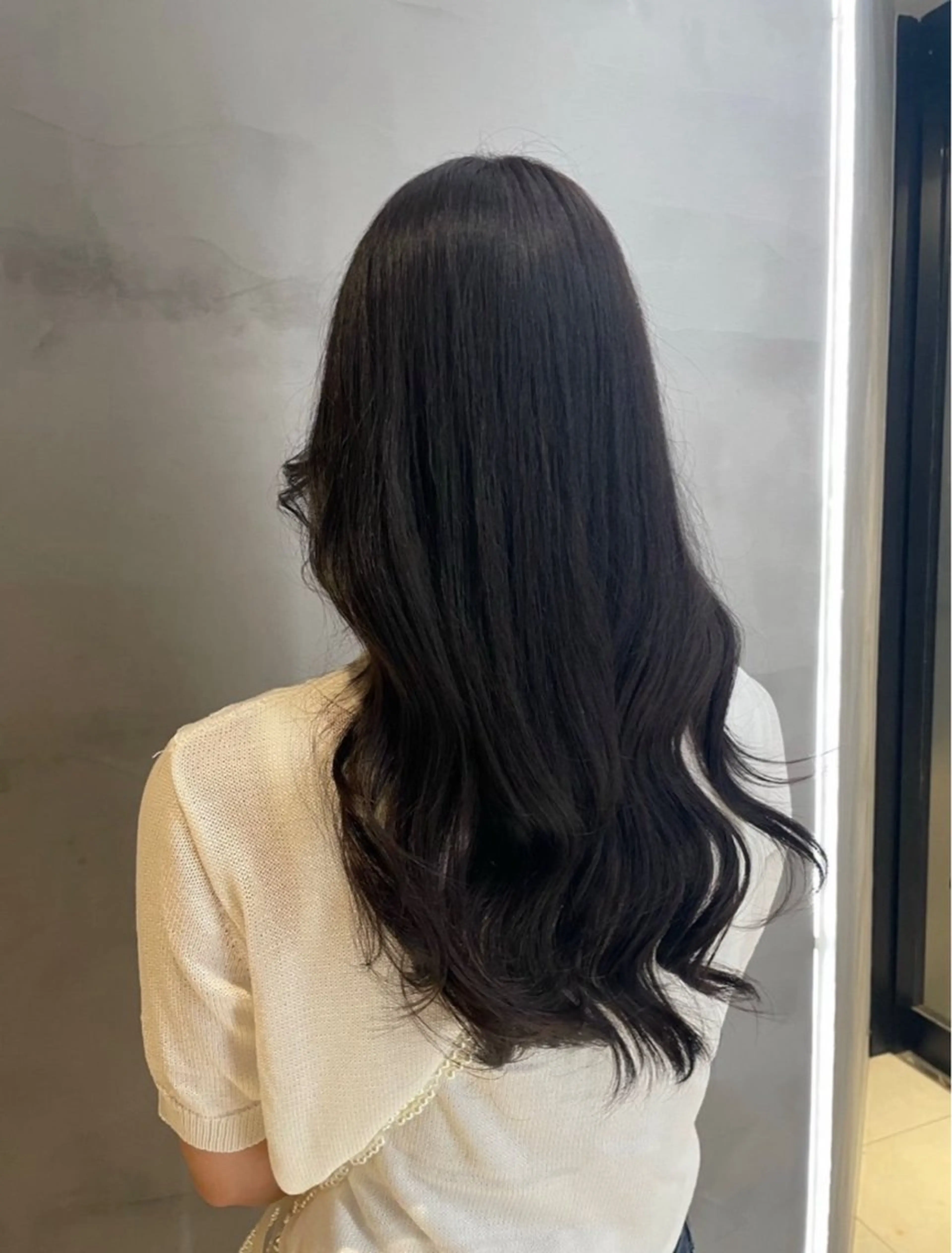 パーマ カット パーマ 吉田 咲樹のヘアスタイル