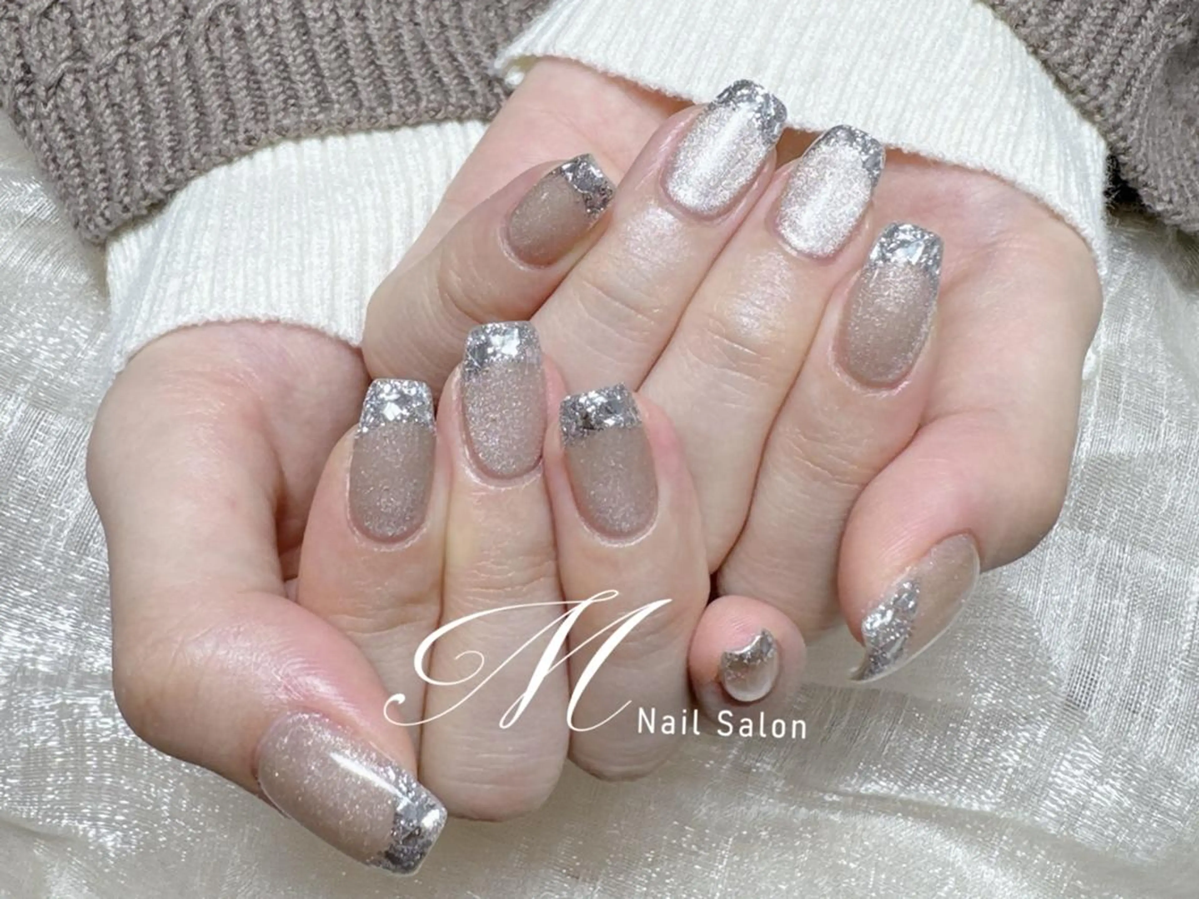 ネイル 韓国風ワンホンネイル パラジェル取扱✨Niのネイルデザイン