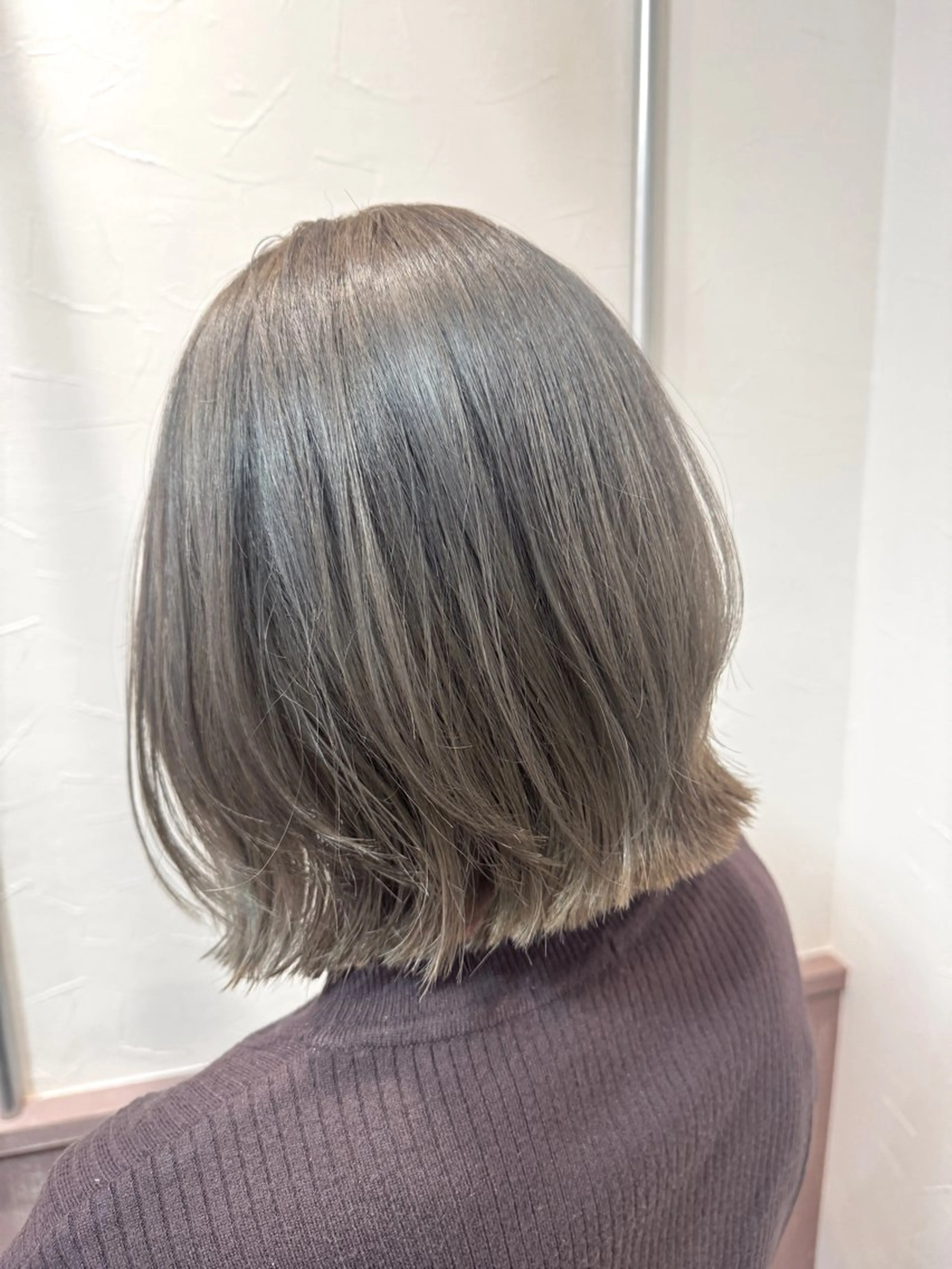 ミディアム カラー カット ヘアカラー トリートメント 矢場町/ダブルカラー /レイヤー/アリサのヘアスタイル