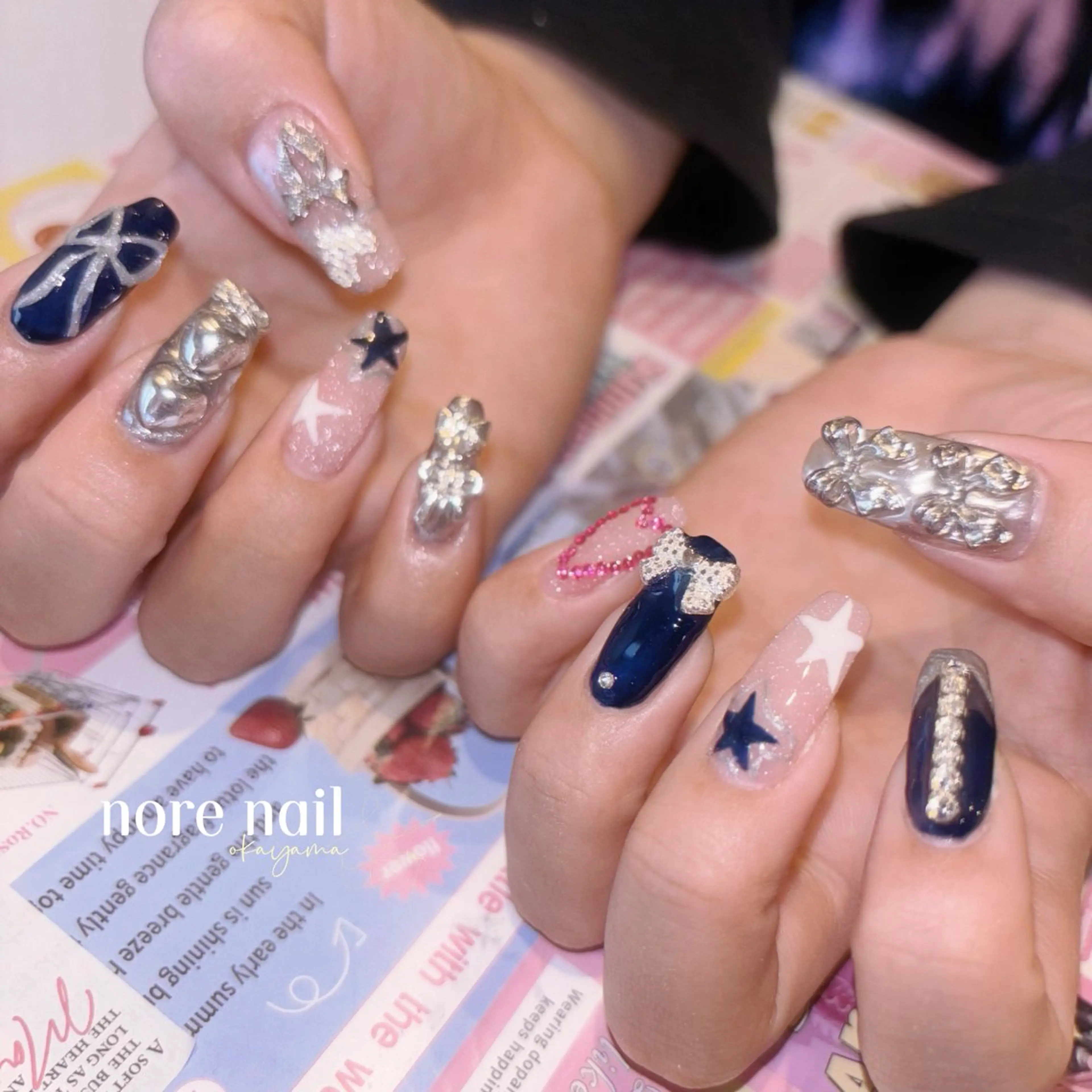 ネイル ハンドネイル nore nail所属・nore nailのネイルデザイン