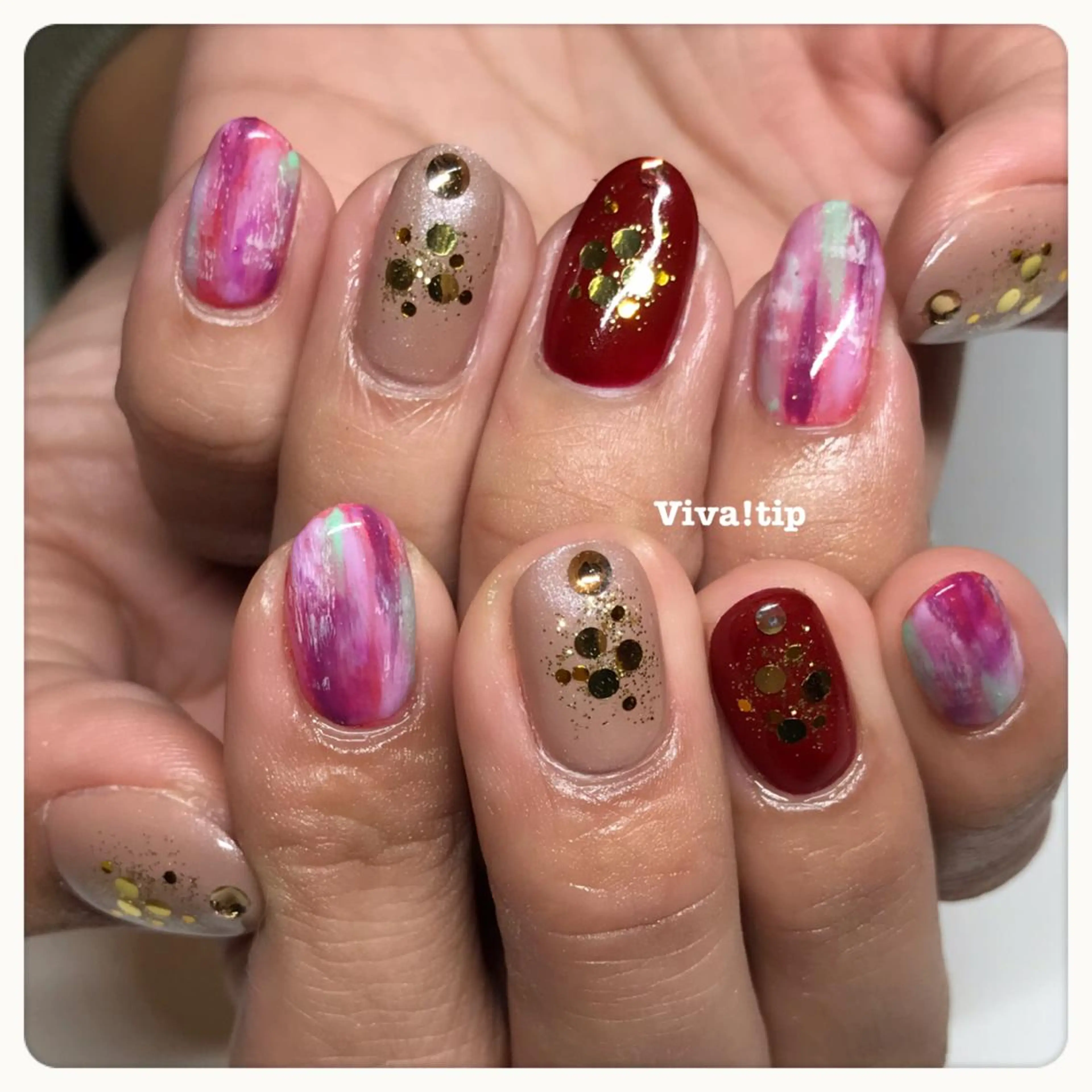ネイル Viva!tip所属・Viva!tip ビバティップネイルのネイルデザイン