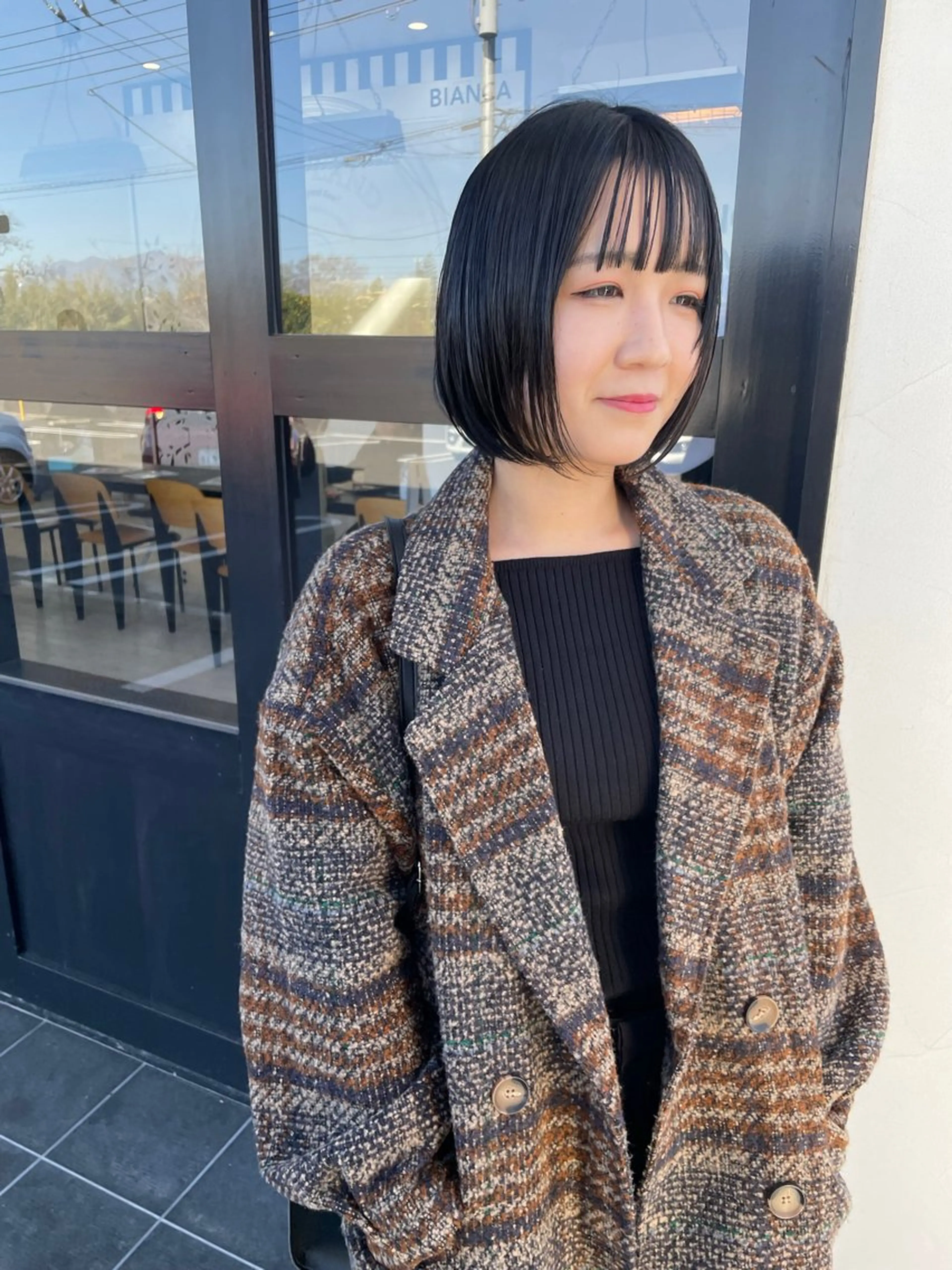 ショート カラー カット ヘアカラー イメチェン美容師⭕️ 富永健太のヘアスタイル