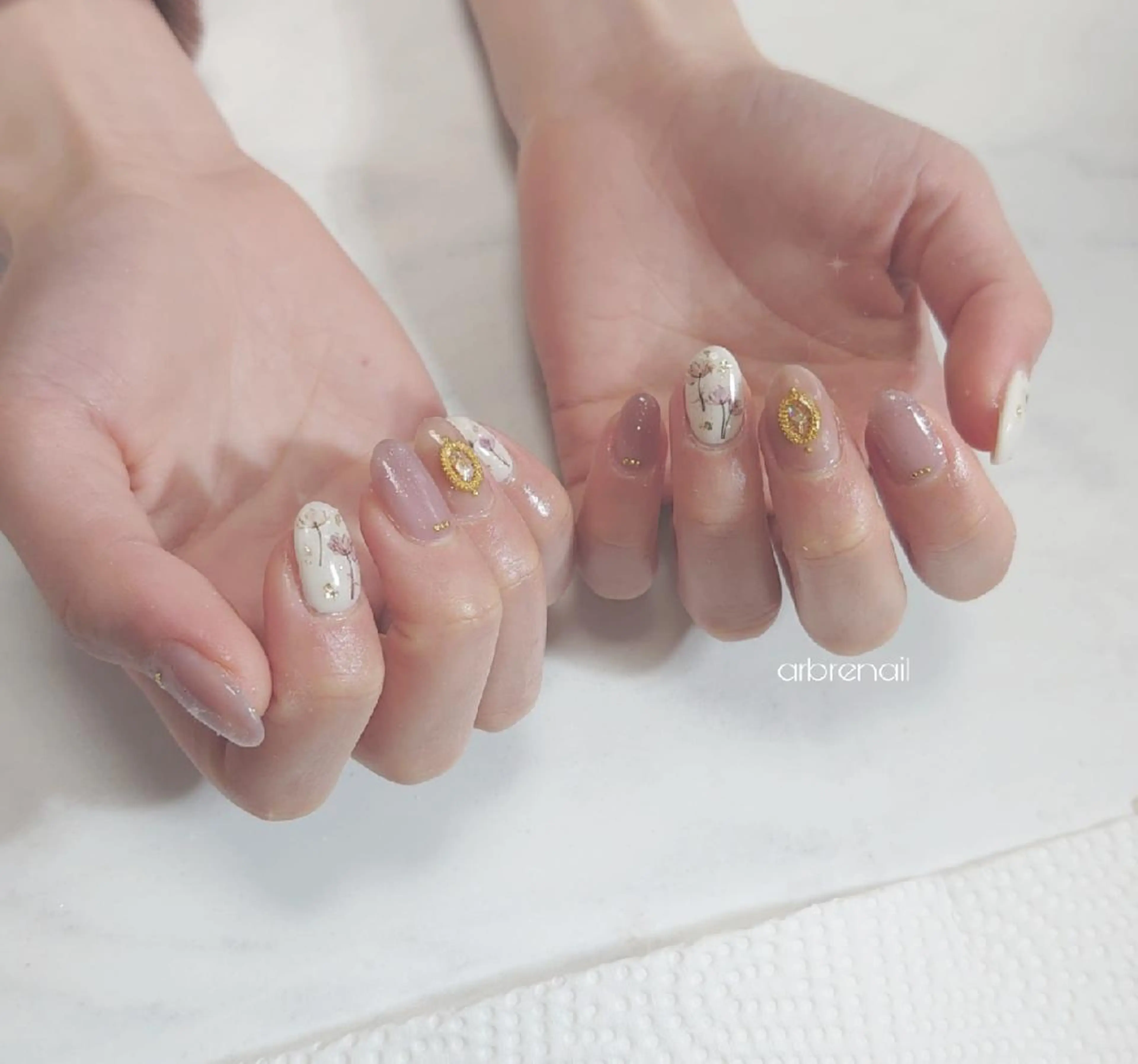 ネイル ＊arbre nail＊.アーブルネイル所属・✯.。 arbre  nail 。✯.のネイルデザイン