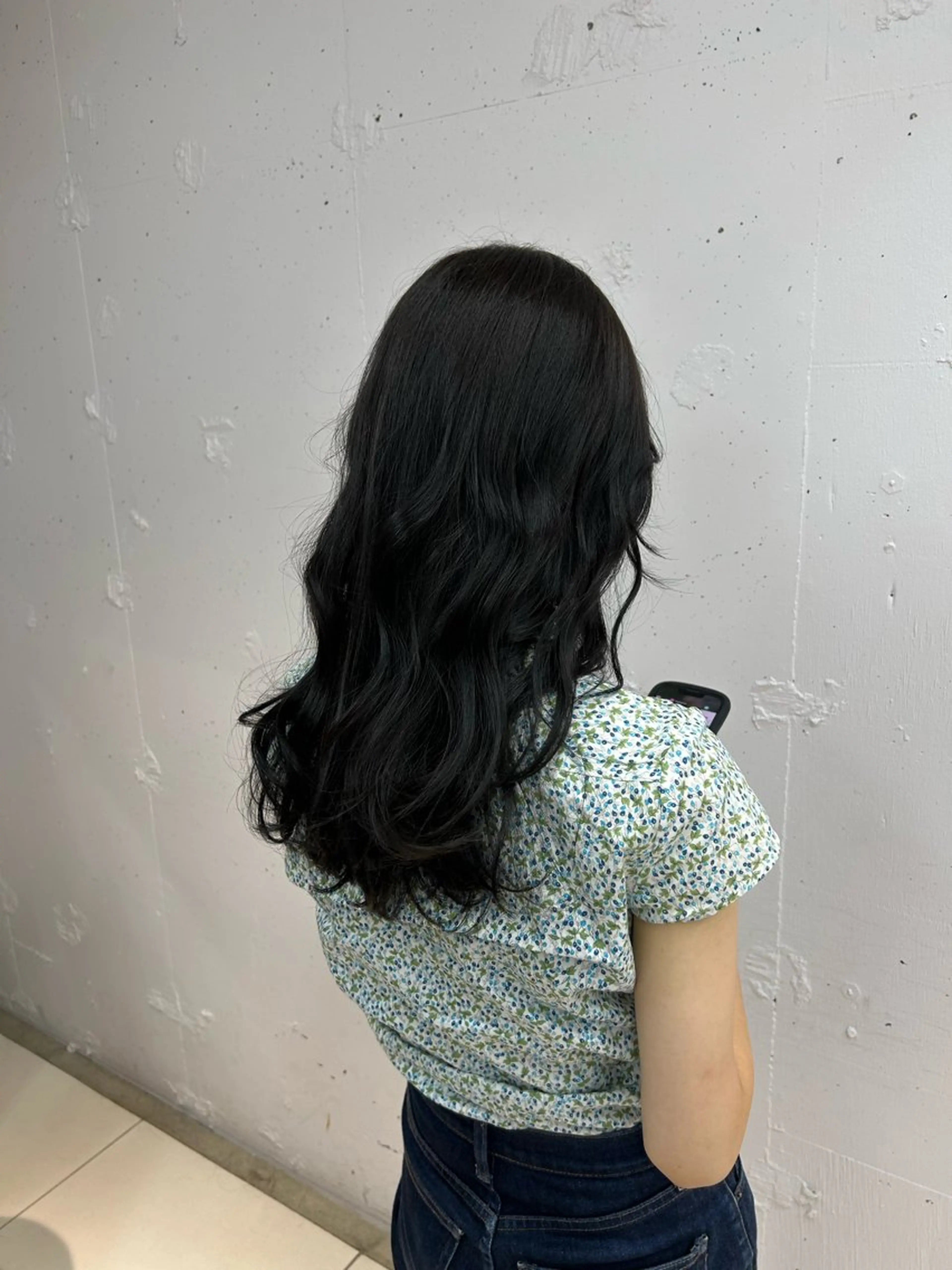 ロング レイヤー×ツヤカラー 渋谷/kougaのヘアスタイル