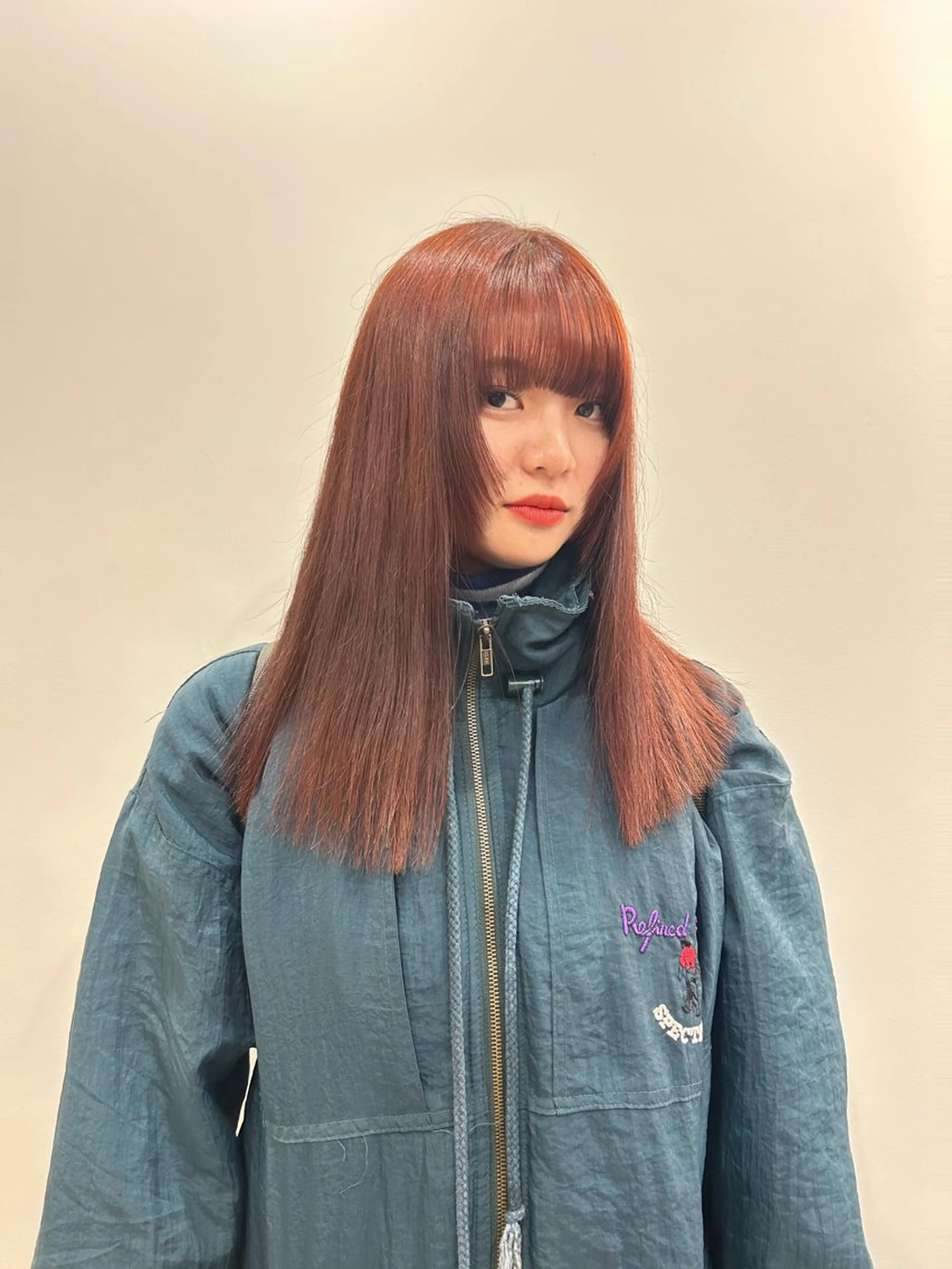 ロング レイヤーカット カット ヘアカラー hair&eye🎀 /momoKaのマツエク・マツパデザイン