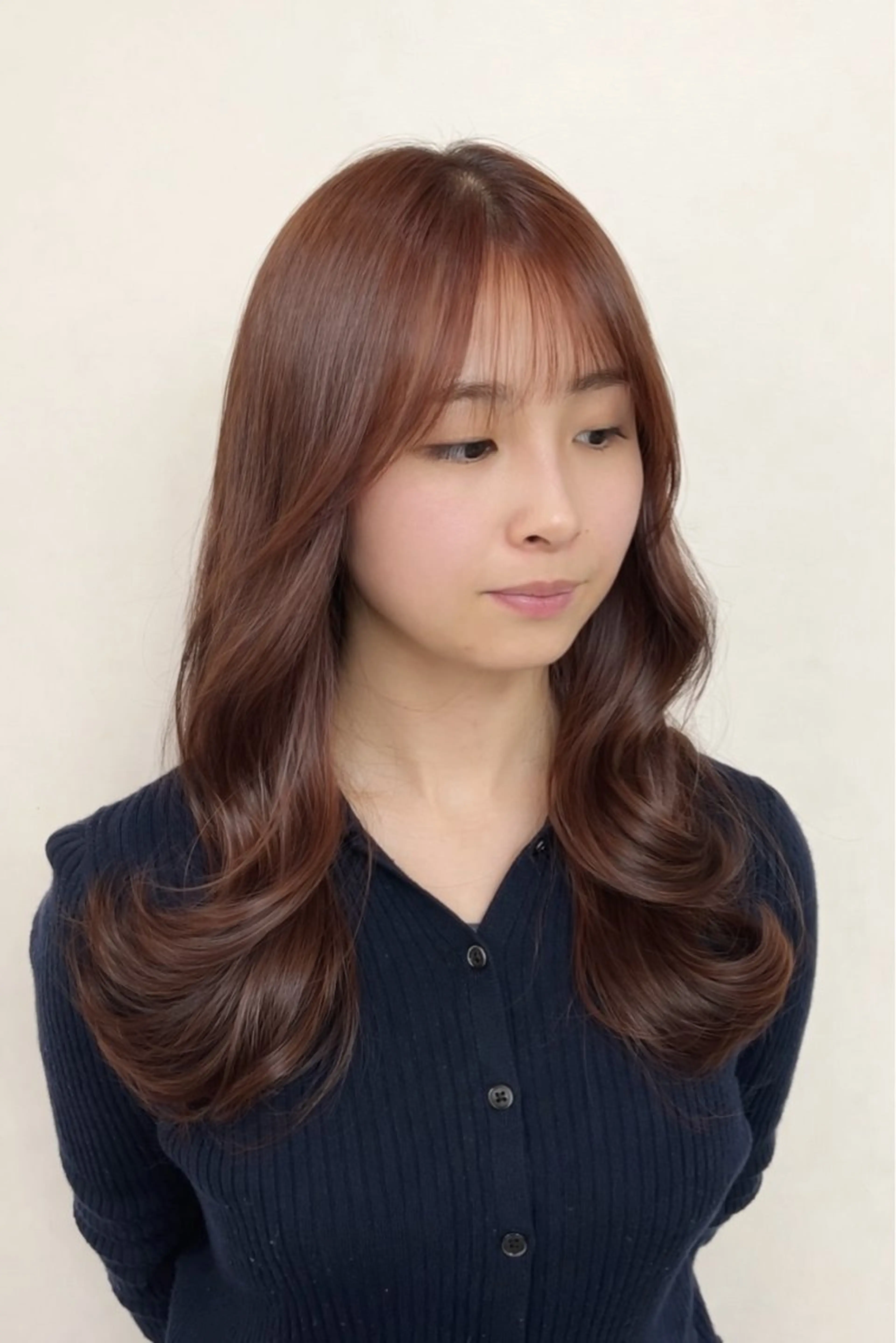 ミディアム カット ヘアカラー トリートメント ヘッドスパ ヘアセット D.I.E.V.A錦糸町店所属・🫧清野/ショート /フェイスレイヤーのヘアスタイル