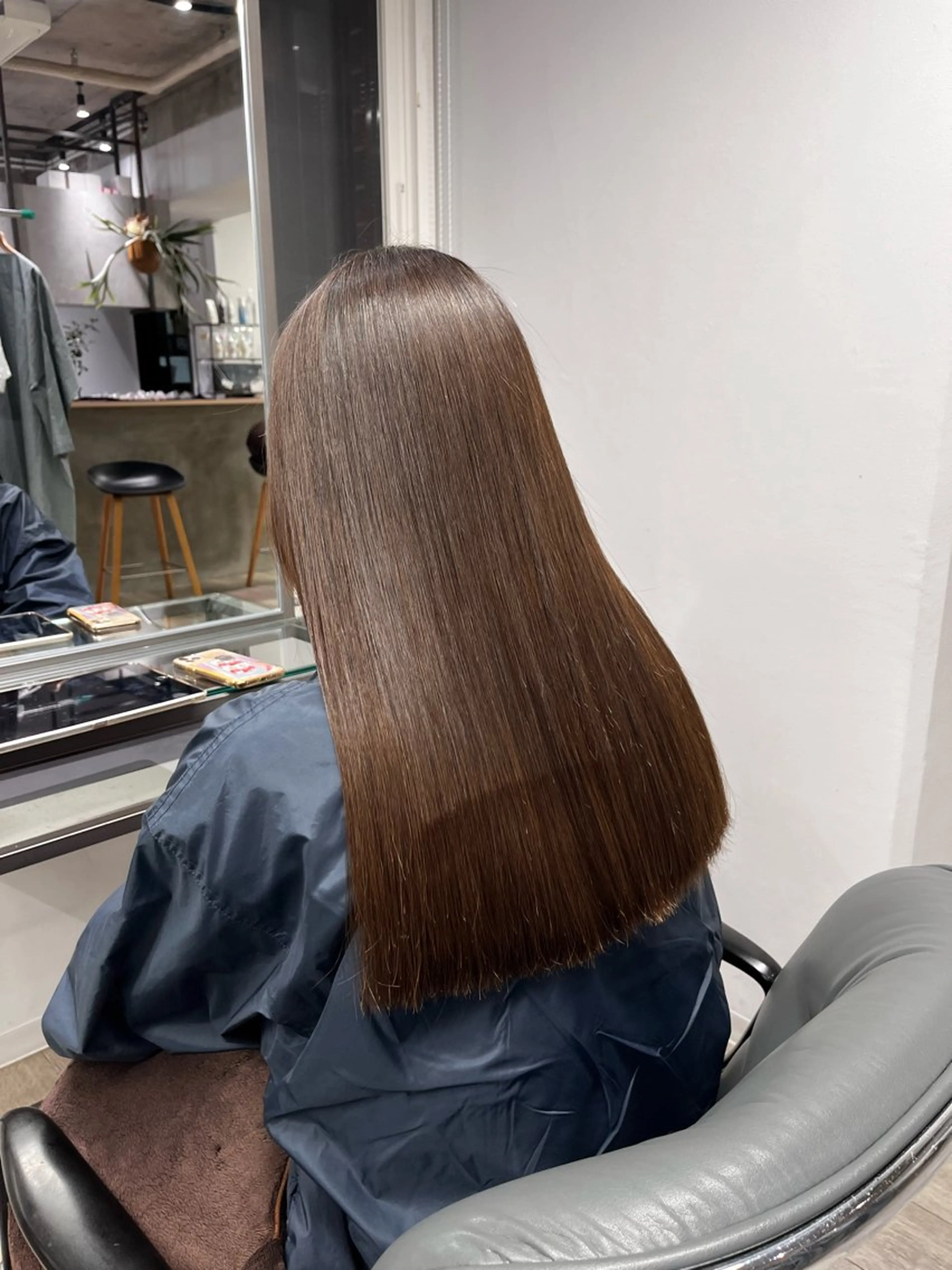 ロング カラー ブリーチ デザインカラー ハイトーンカラー 髪質改善 縮毛矯正 ヘアカラー JIN/暖色カラー /髪質改善/艶髪のヘアスタイル