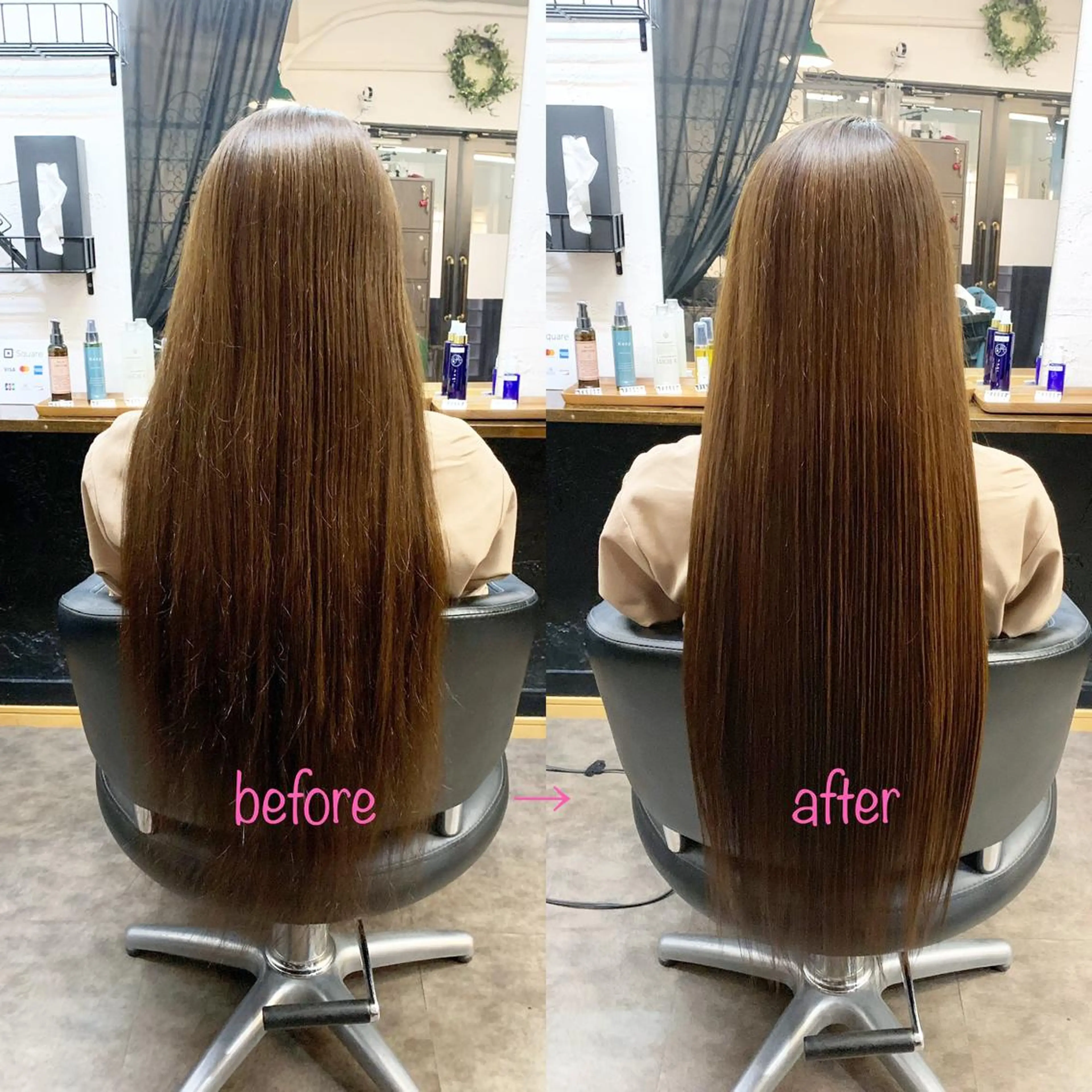 ロング トリートメント 縮毛矯正&髪質改善 MAILHAIRのヘアスタイル