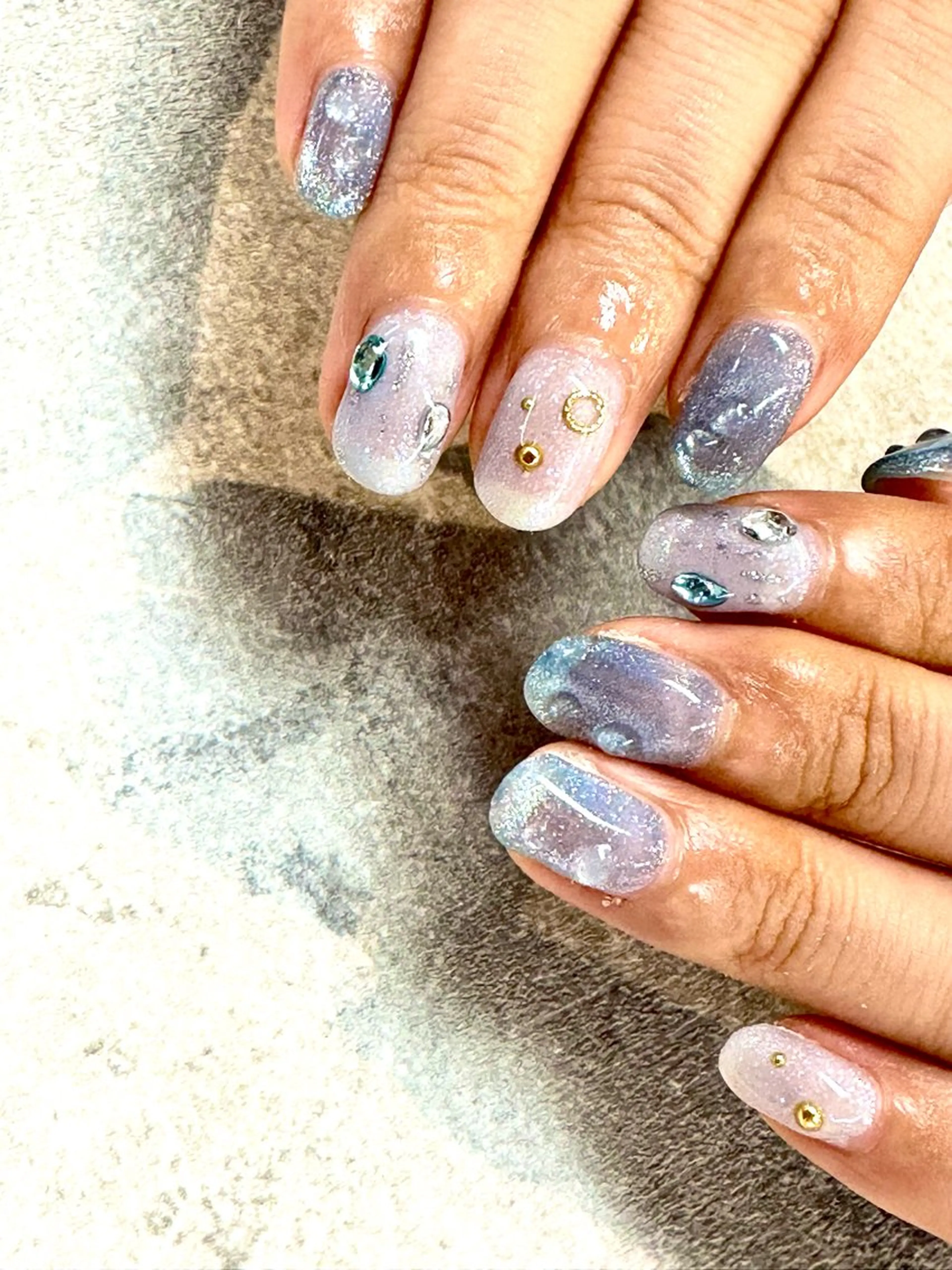 ネイル マグネットネイル ハンドネイル .N YUKIのネイルデザイン